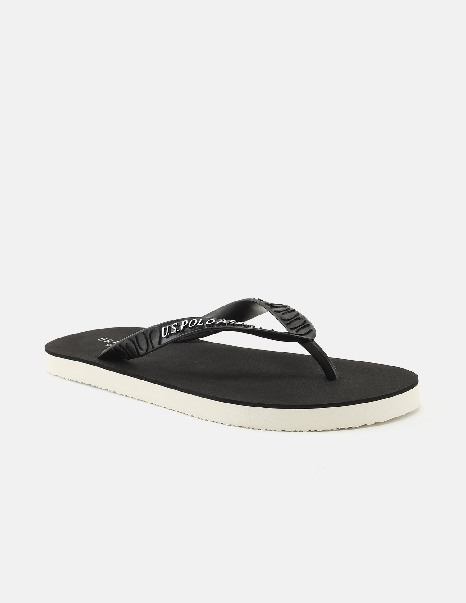 Murphy Flip Flops Black - U.S. Polo Assn. India | Large