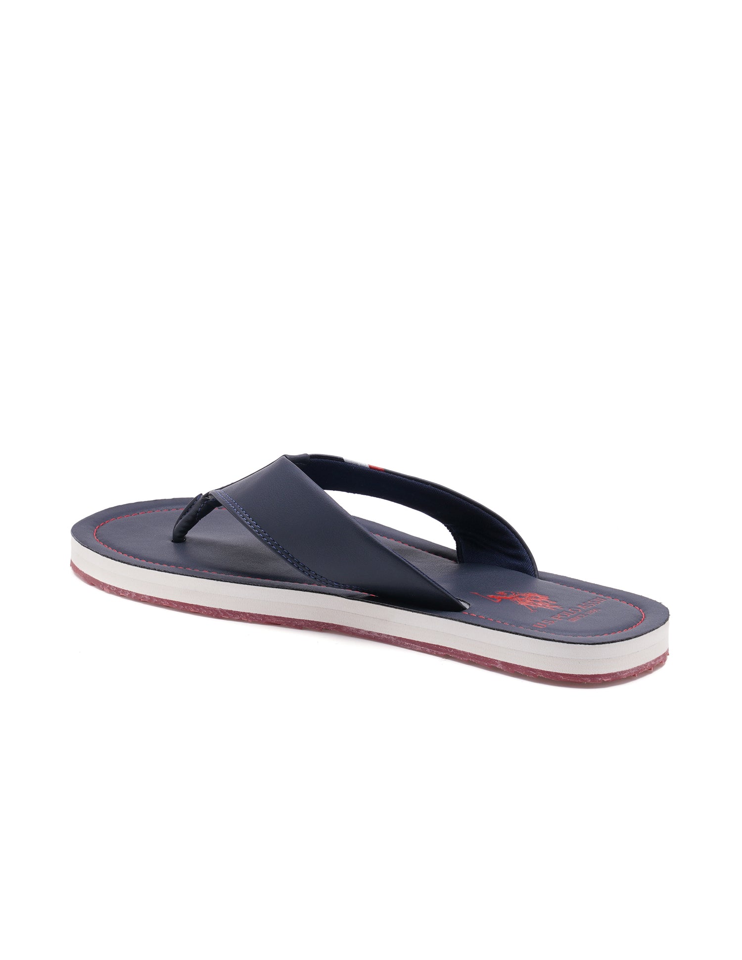 Men Patt 3 Slippers Navy - U.S. POLO ASSN. | Large