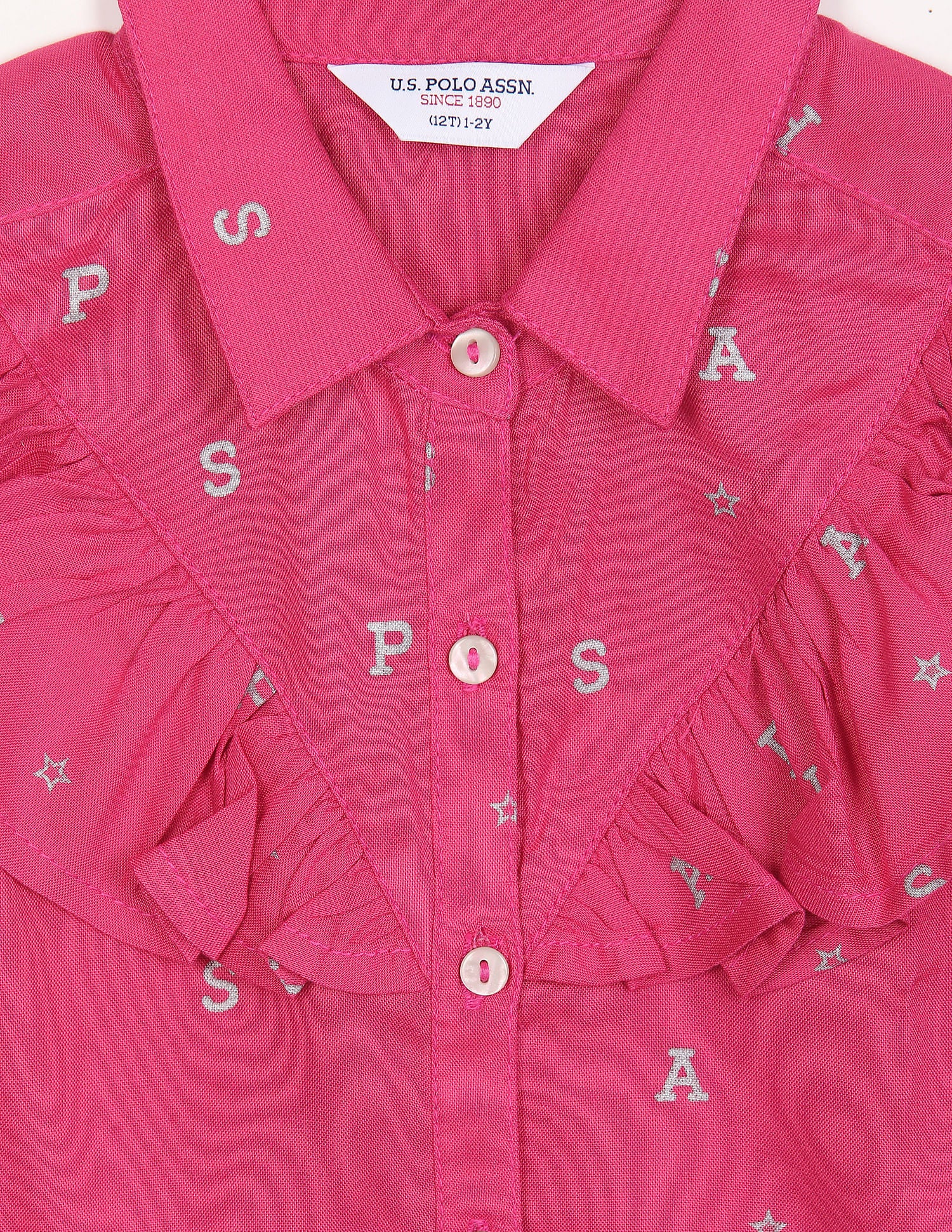 Sleeveless Printed Top Fuchsia - U.S. Polo Assn. India | Large