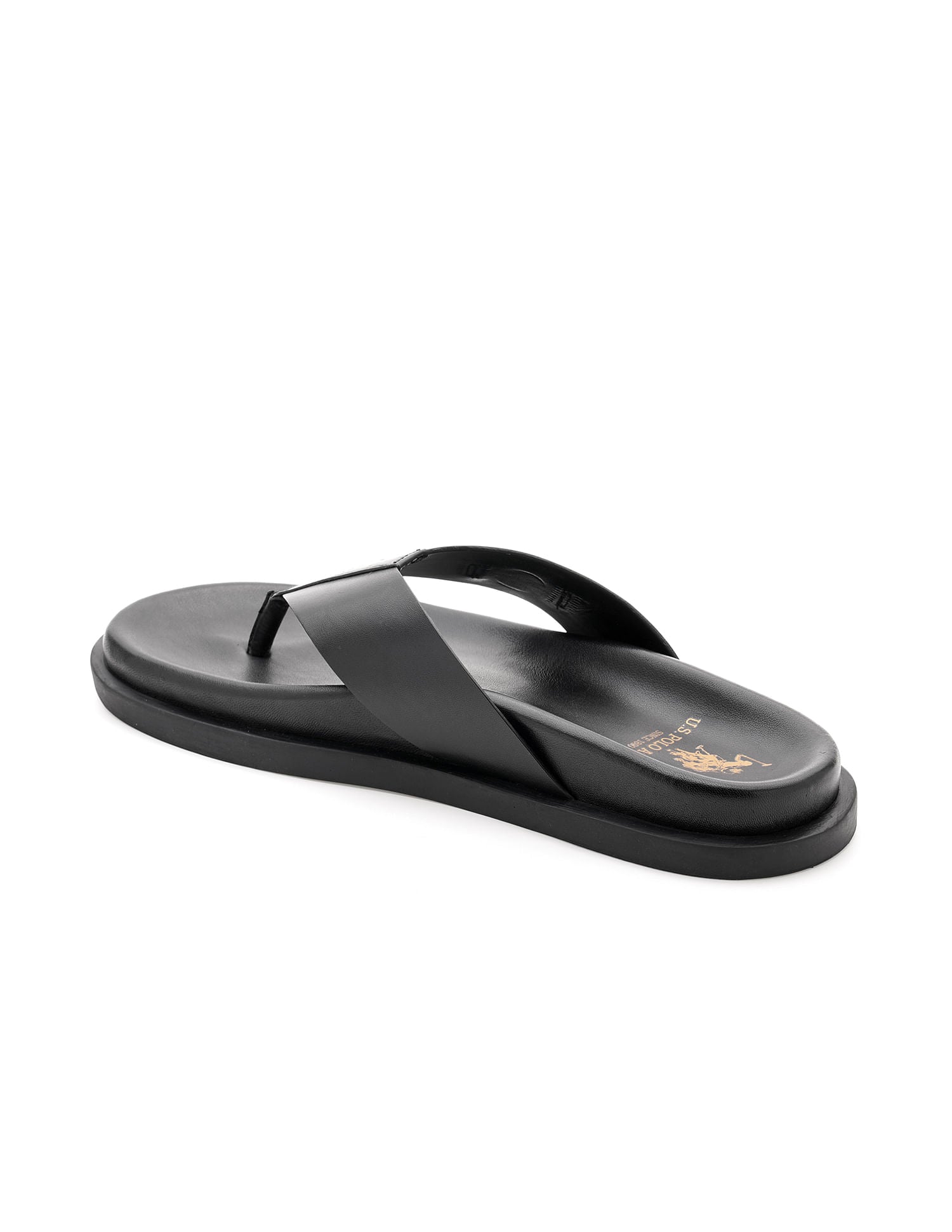 T-Strap Jim Sandals Black - U.S. Polo Assn. India | Large