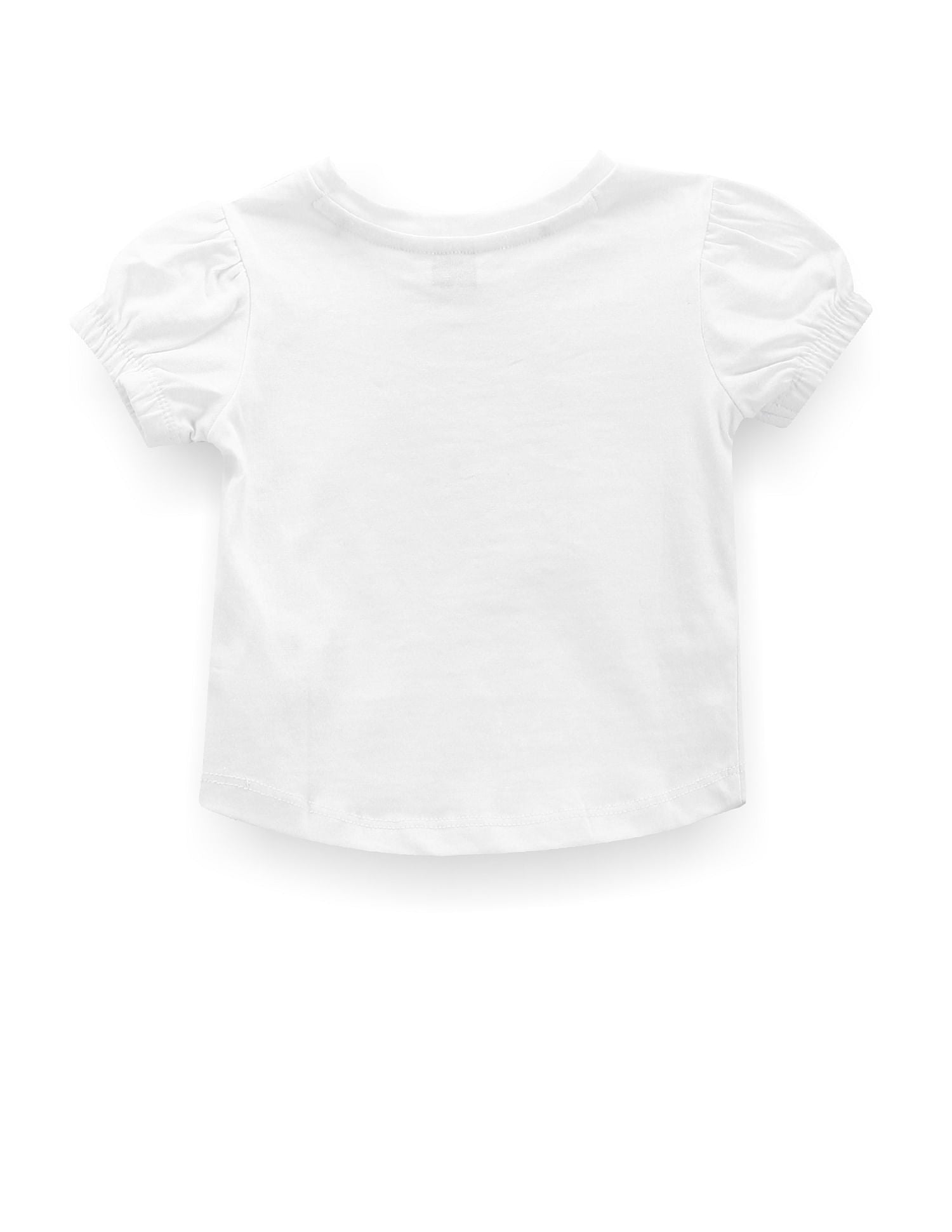 Girls Flip Sequin T-Shirt White - U.S. Polo Assn. India | Large