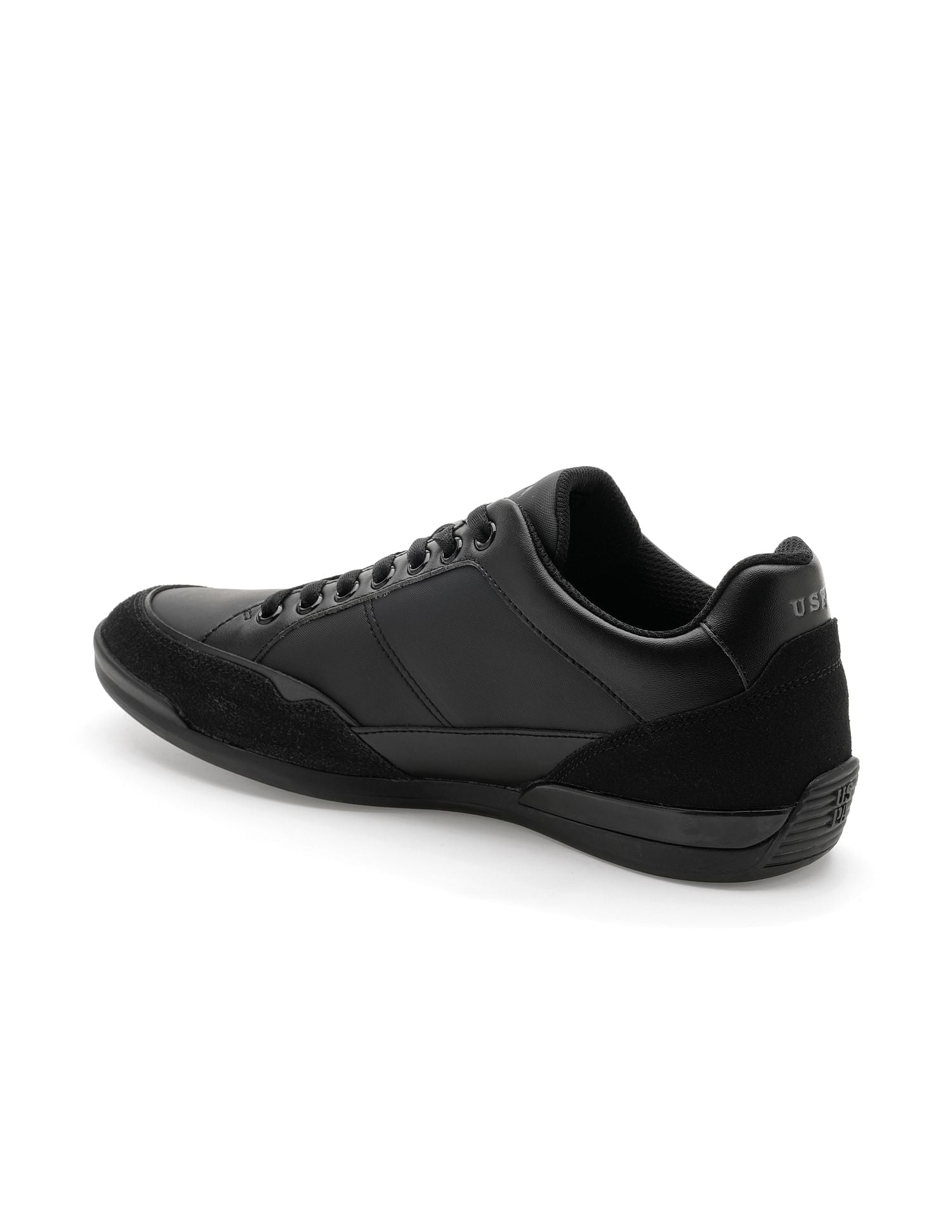 Nadel Suede Casual Shoes Black - U.S. POLO ASSN. | Large