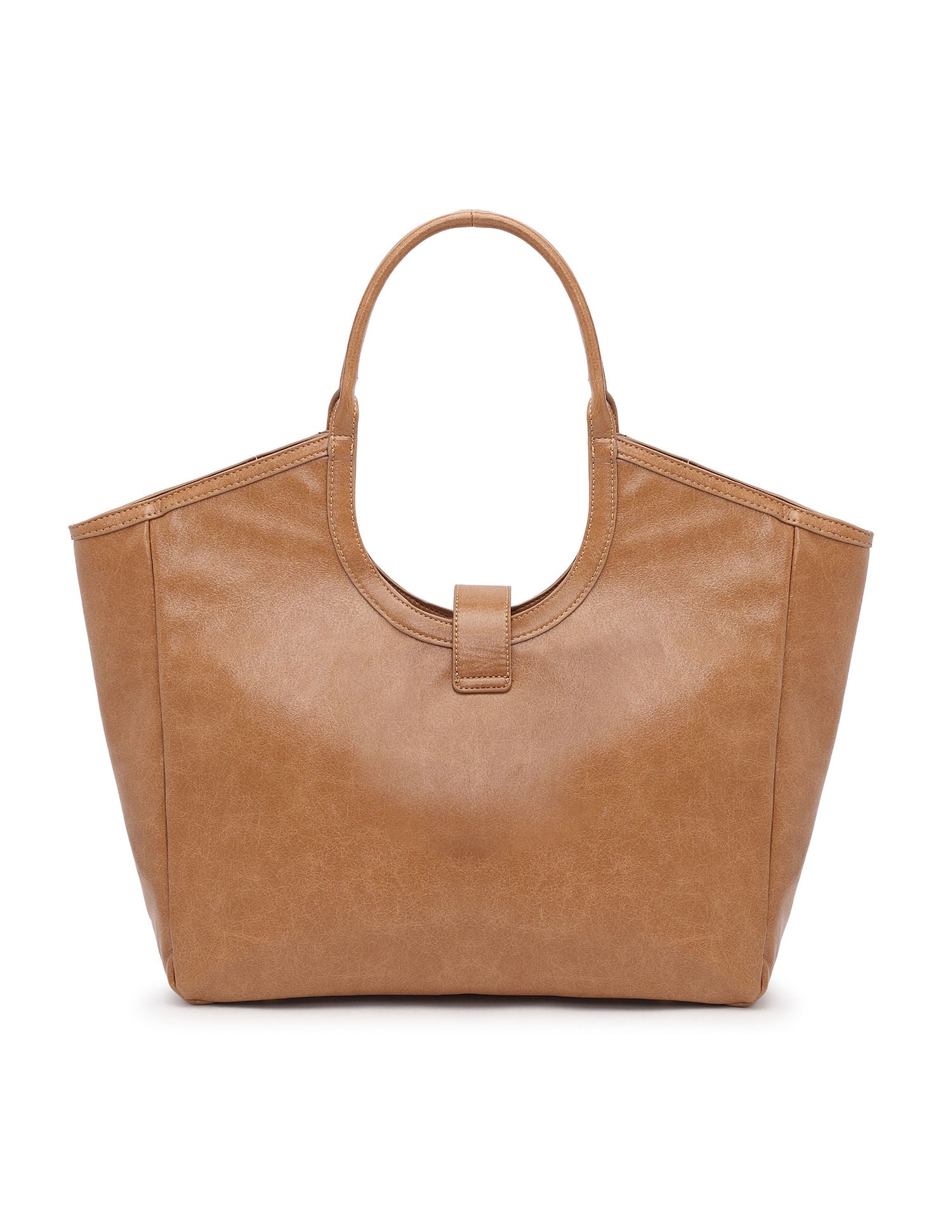 Women Aris Textured Tote Bag Tan - U.S. POLO ASSN. | Large