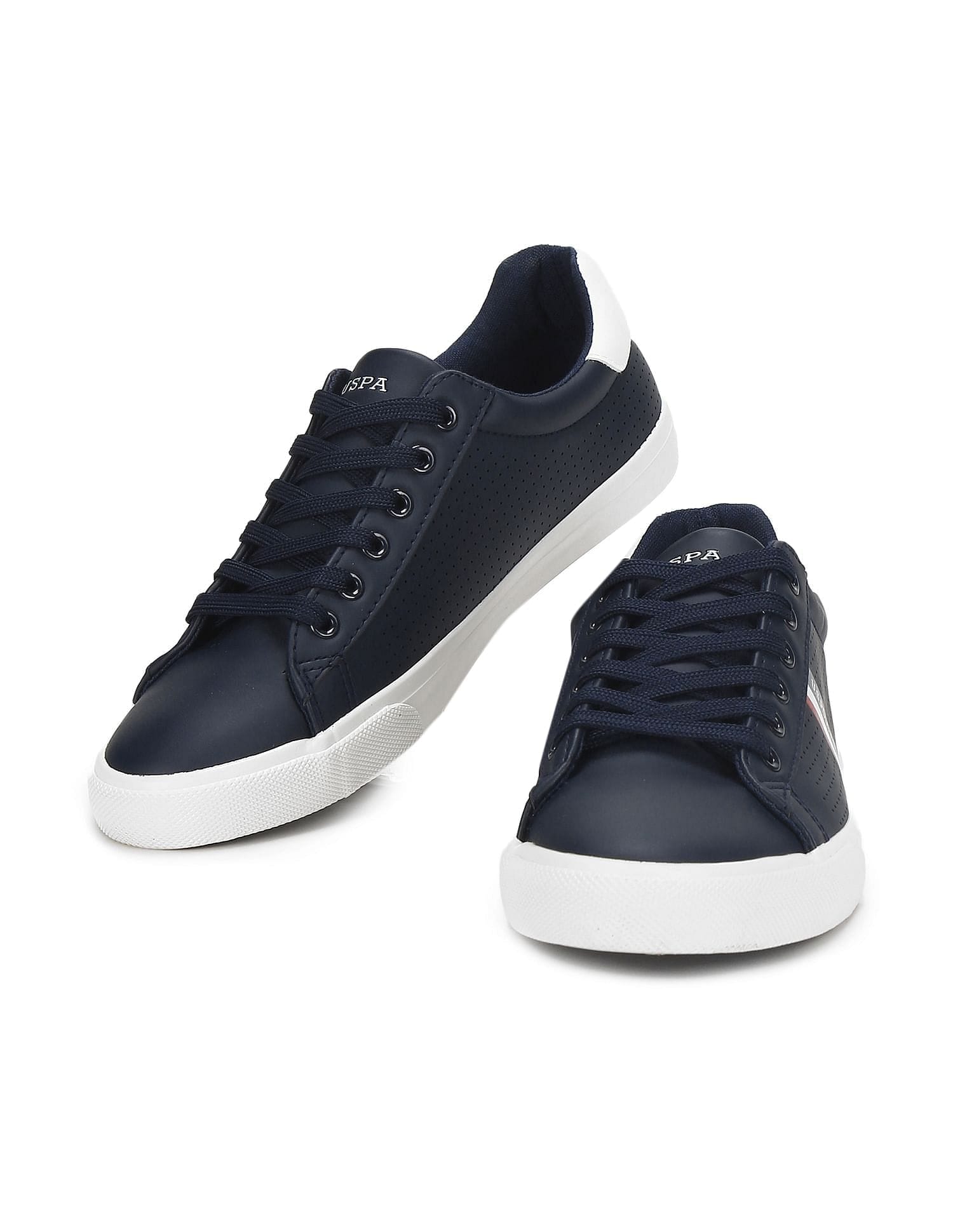Men Capron 5.0 Solid Sneakers Navy - U.S. Polo Assn. India | Large