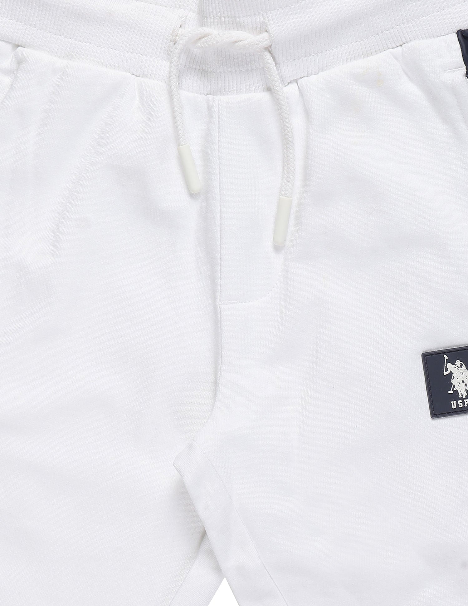 Boys Colour Block Coordinate Joggers White - U.S. POLO ASSN. | Large