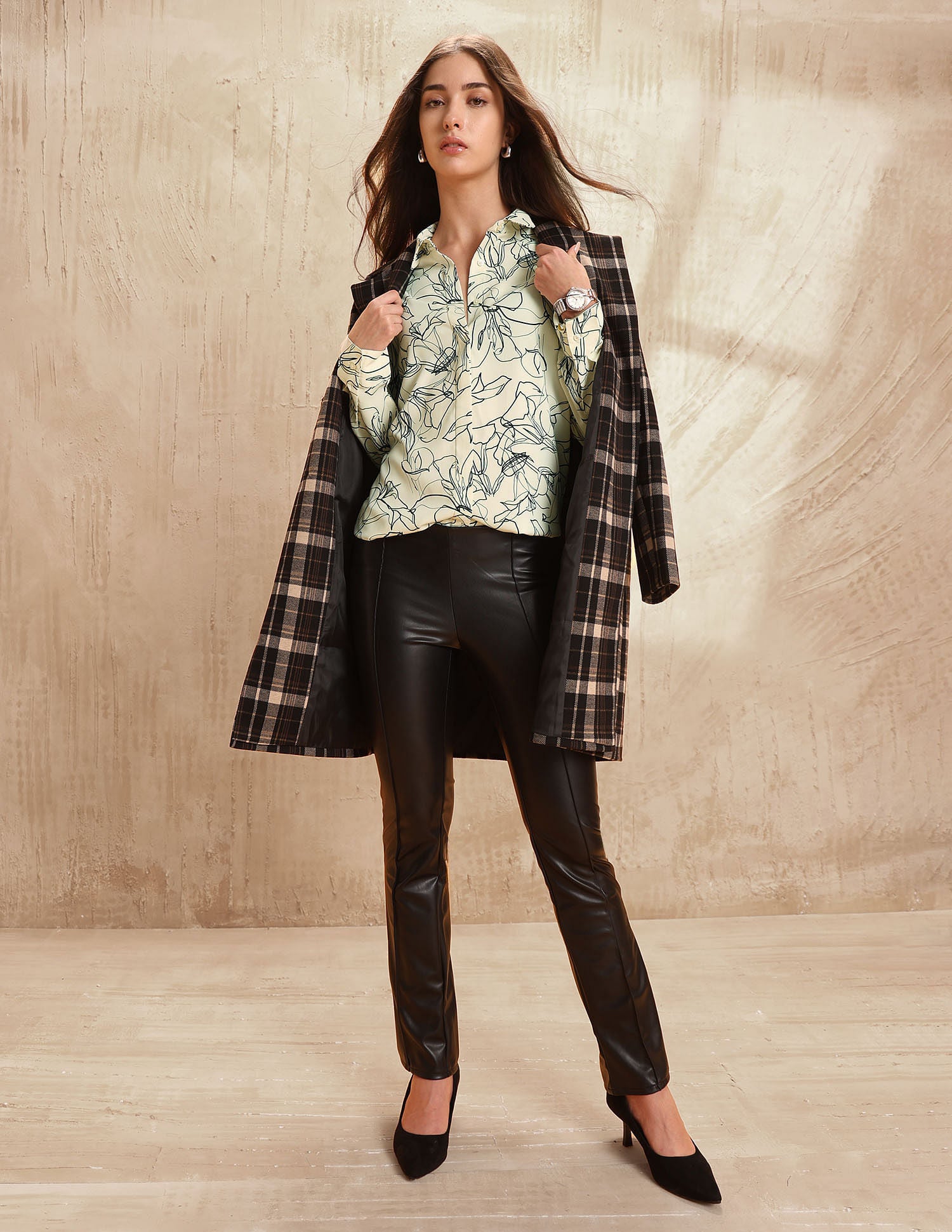 Drop Shoulder Shirt With Aop Multi-colour - U.S. POLO ASSN. | Large