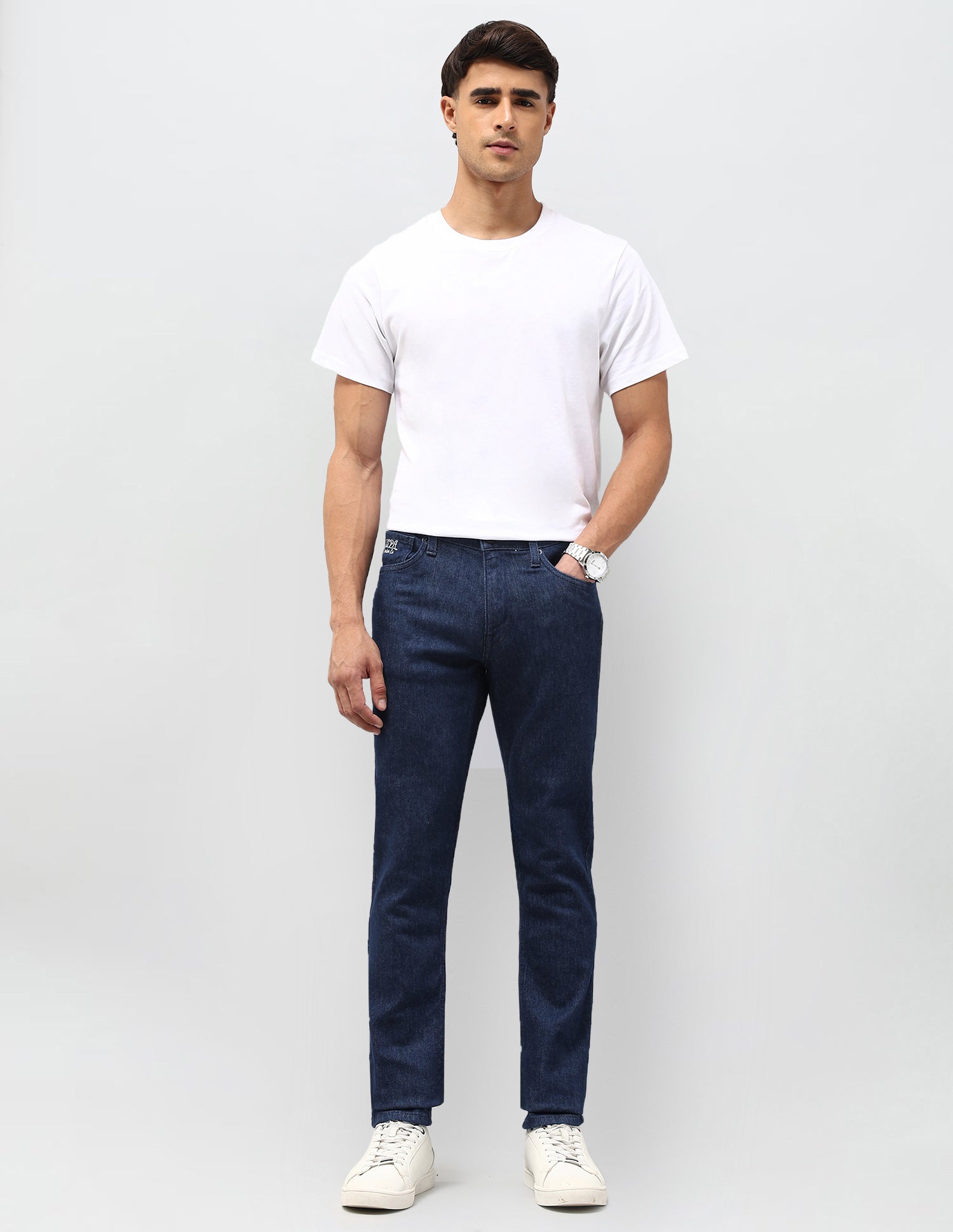 Brandon Slim Tapered Fit Blue Jeans Indigo - U.S. POLO ASSN. | Large