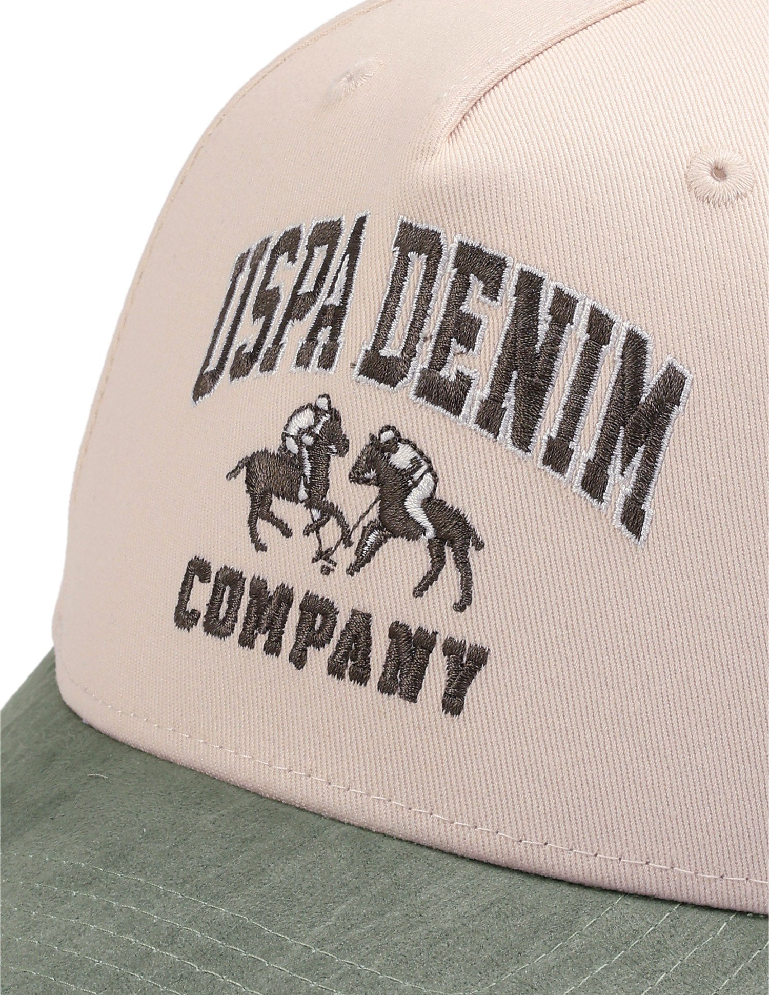 Brand Embroidered Cap Beige - U.S. Polo Assn. India | Large