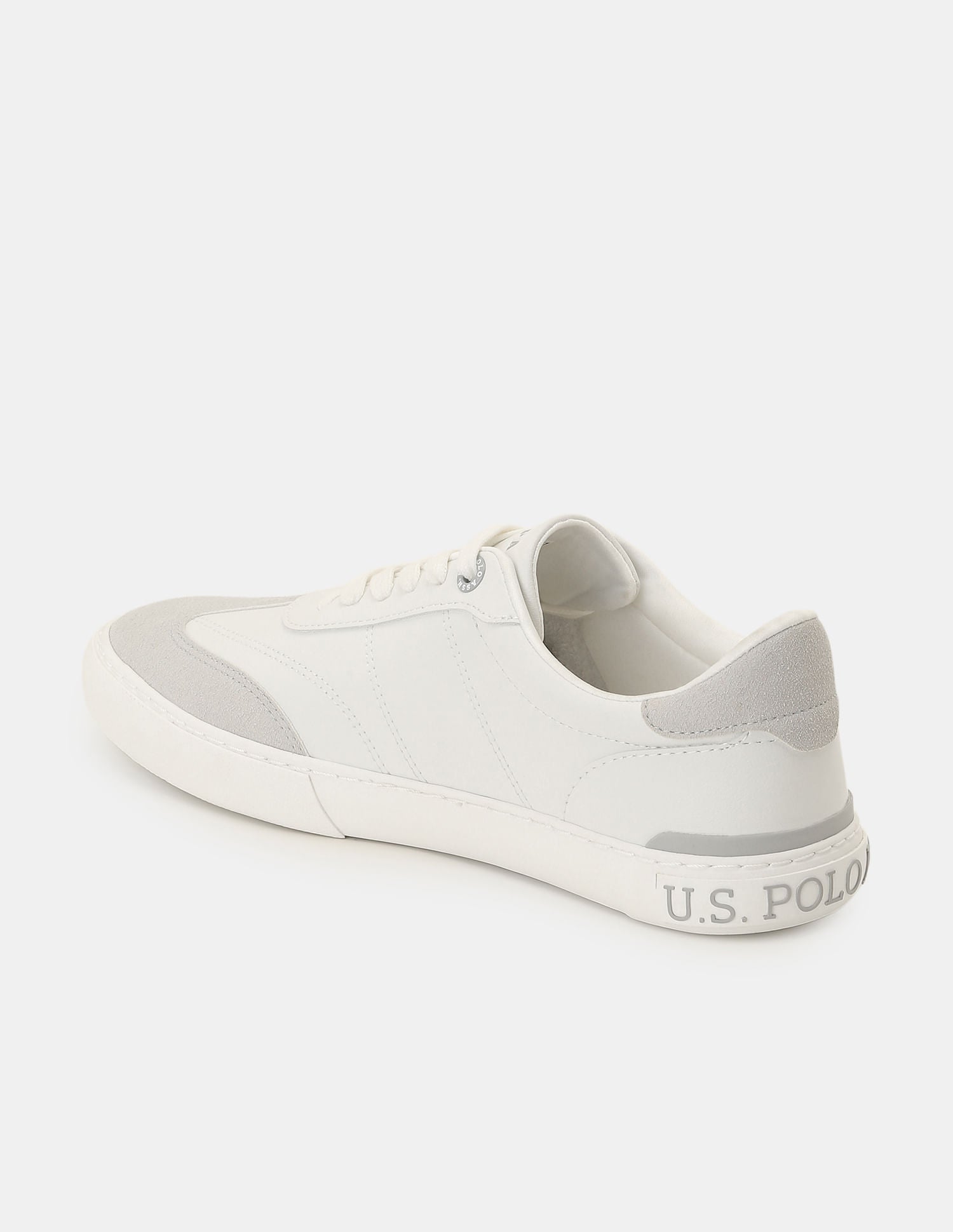 Men Colourblocked Gian 3.0 Sneakers Off White - U.S. POLO ASSN. | Large