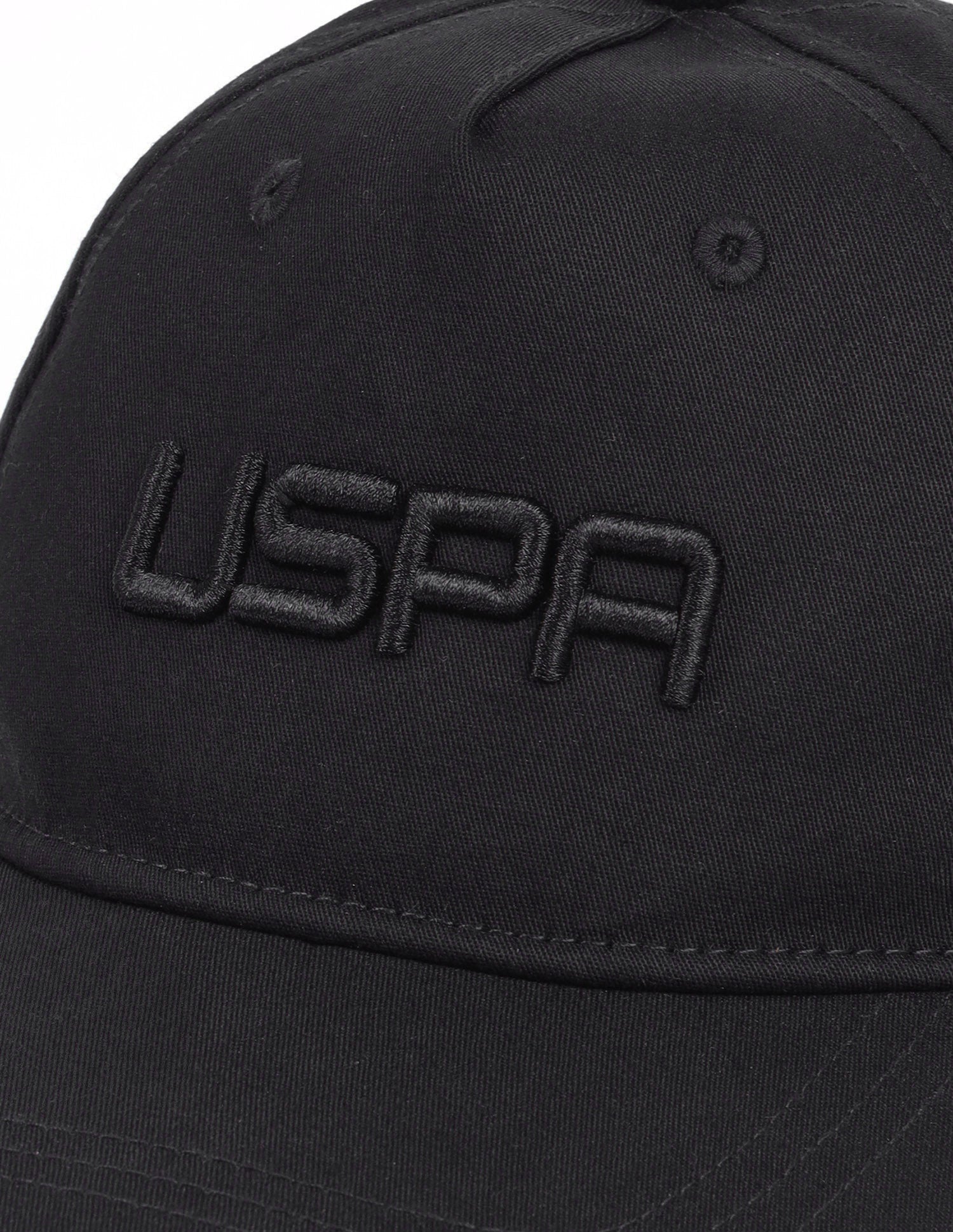 Boys Brand Embroidered Twill Cap Black - U.S. Polo Assn. India | Large