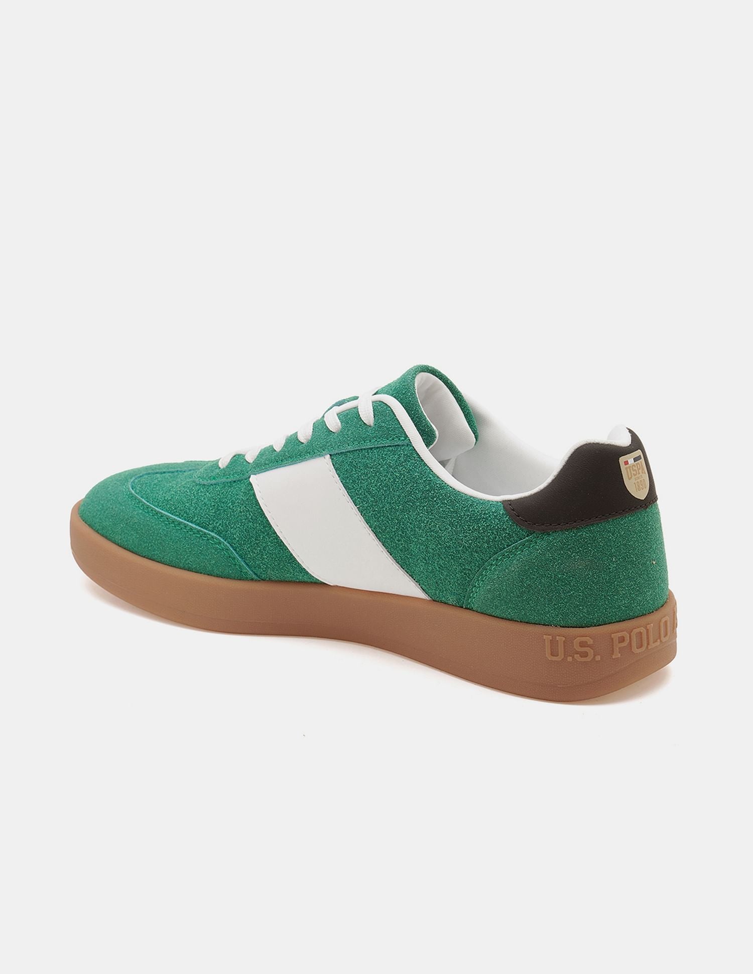 Men Skylar Colour Blocked Sneakers Green - U.S. POLO ASSN. | Large