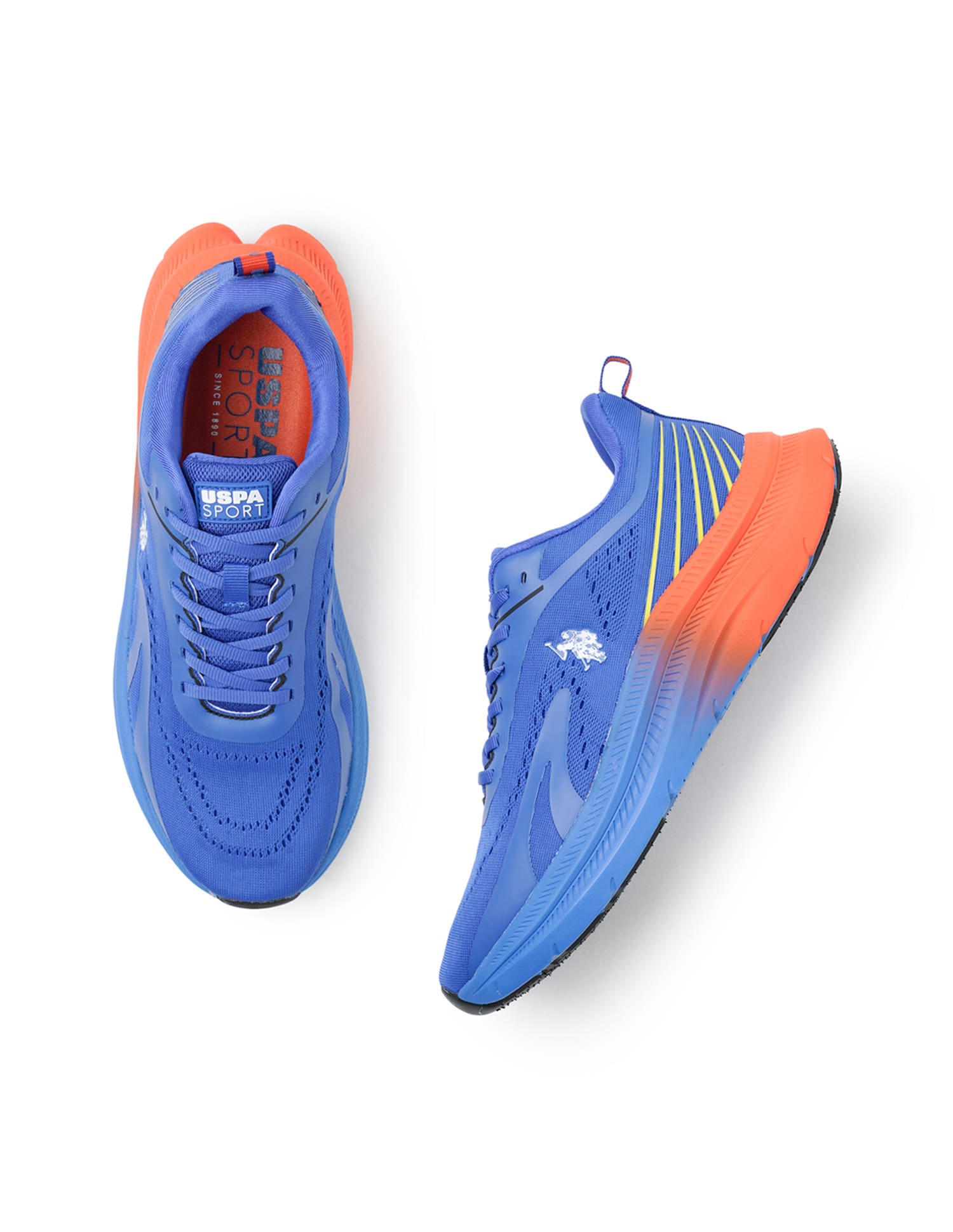 Men Meng Blue Uspa Sport  Sneakers Blue - U.S. Polo Assn. India | Large