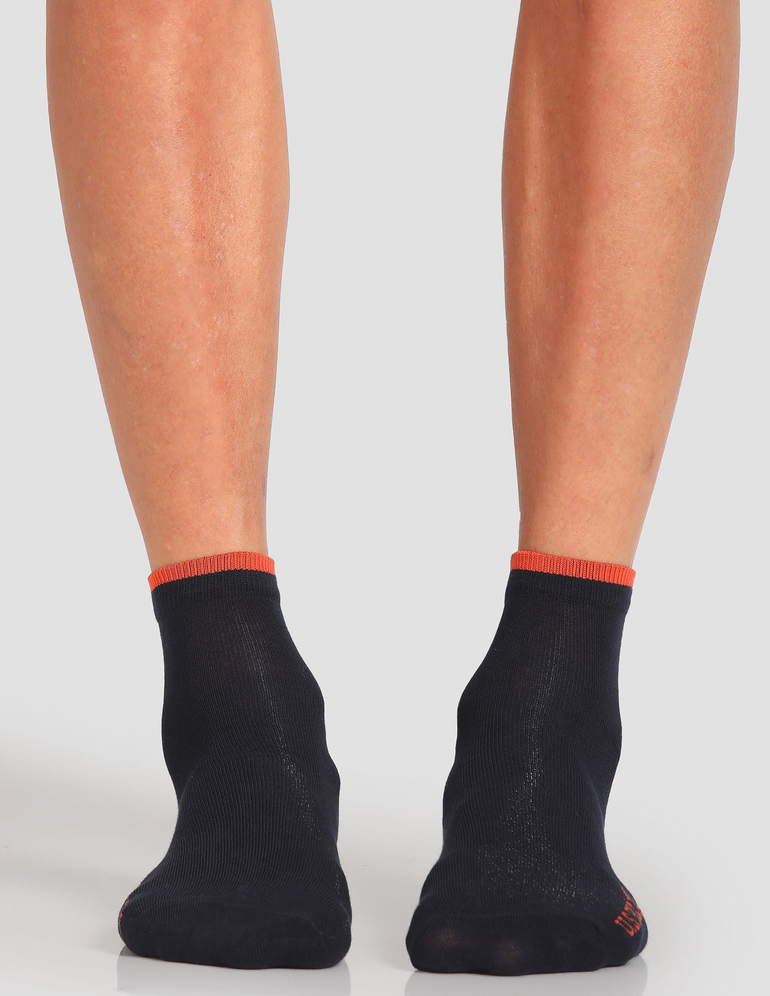 Ankle Length Stretch ES003 Socks - Pack Of 3 Navy - U.S. POLO ASSN. | Large