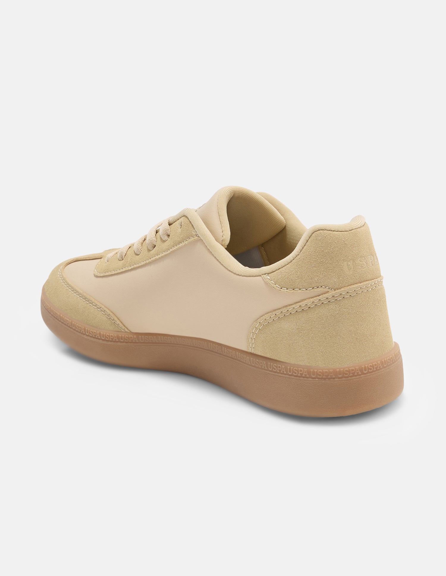 Vega Lace-Ups Sneakers Light Beige - U.S. Polo Assn. India | Large