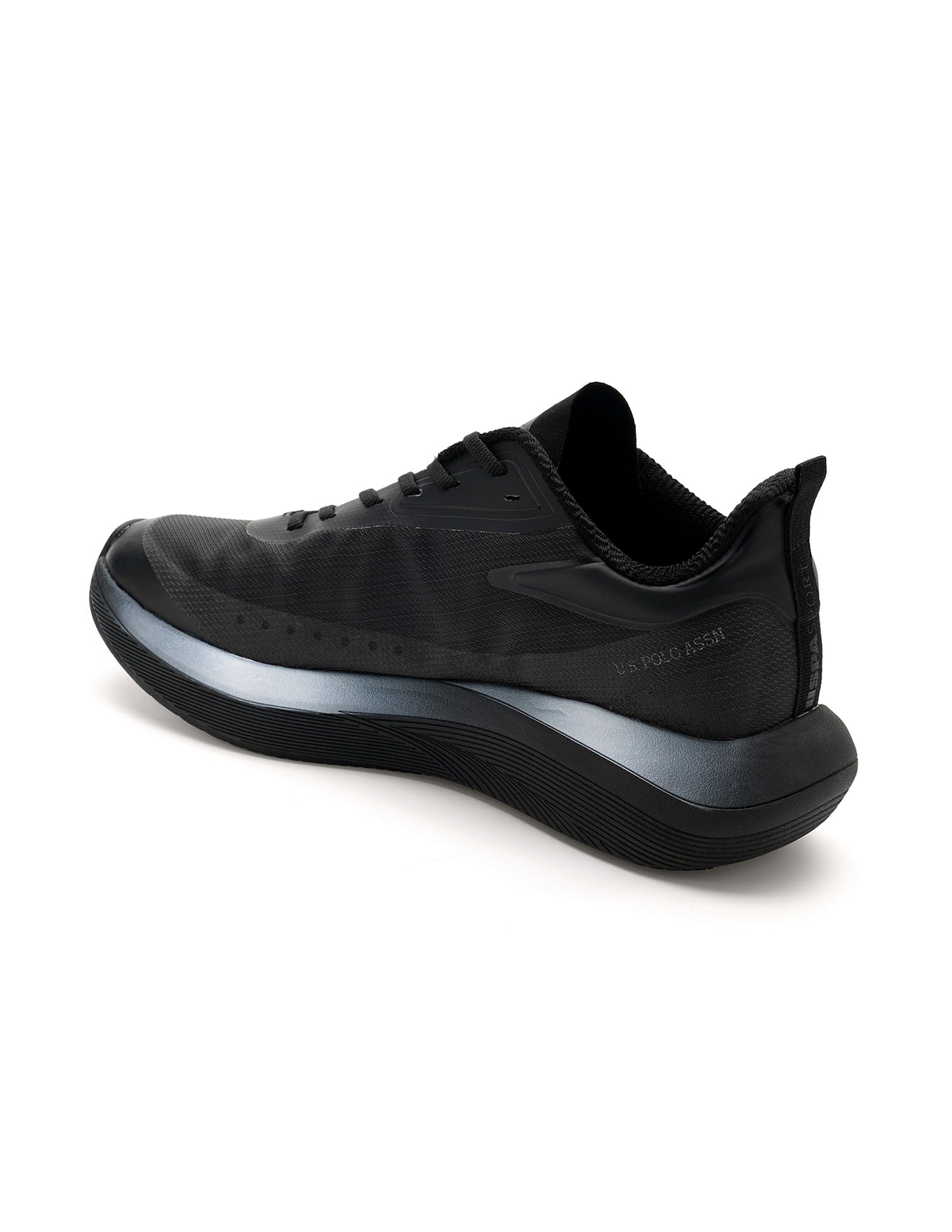 Men Frank Black Uspa Sport  Runpro Running Shoes Black - U.S. POLO ASSN. | Large