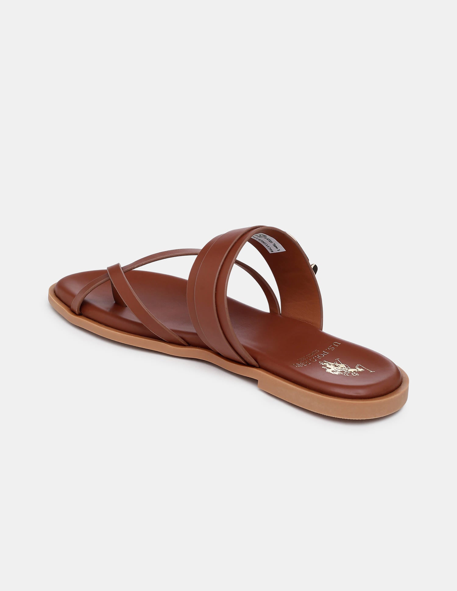 Women Relien One Toe Sandals Tan - U.S. Polo Assn. India | Large