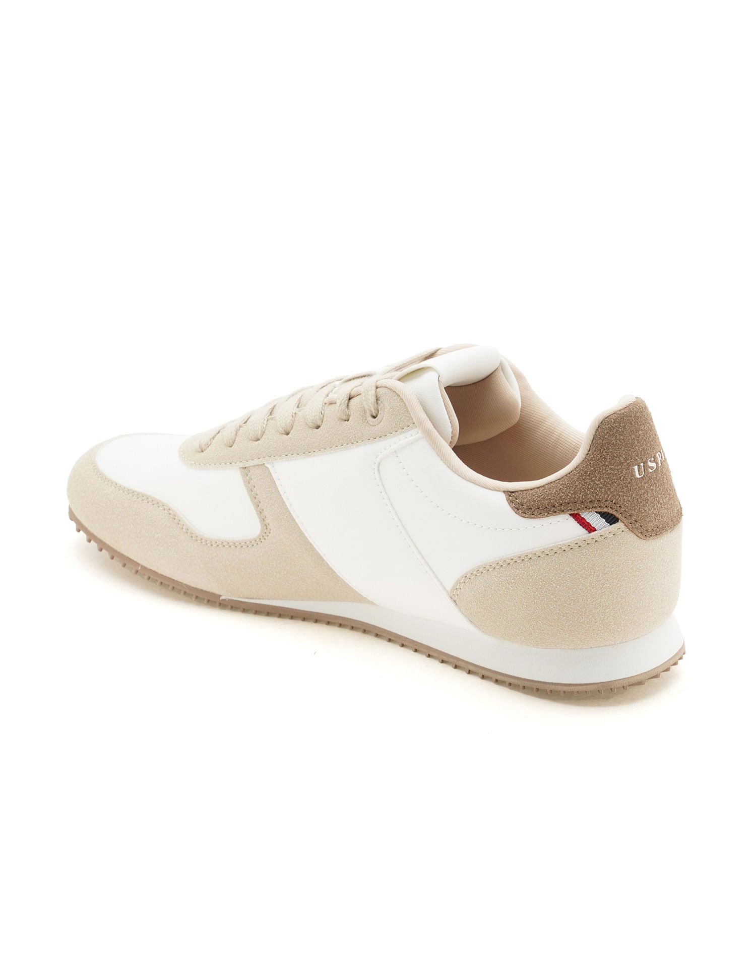 Men Sorrento Beige Retro Sneakers Beige - U.S. Polo Assn. India | Large
