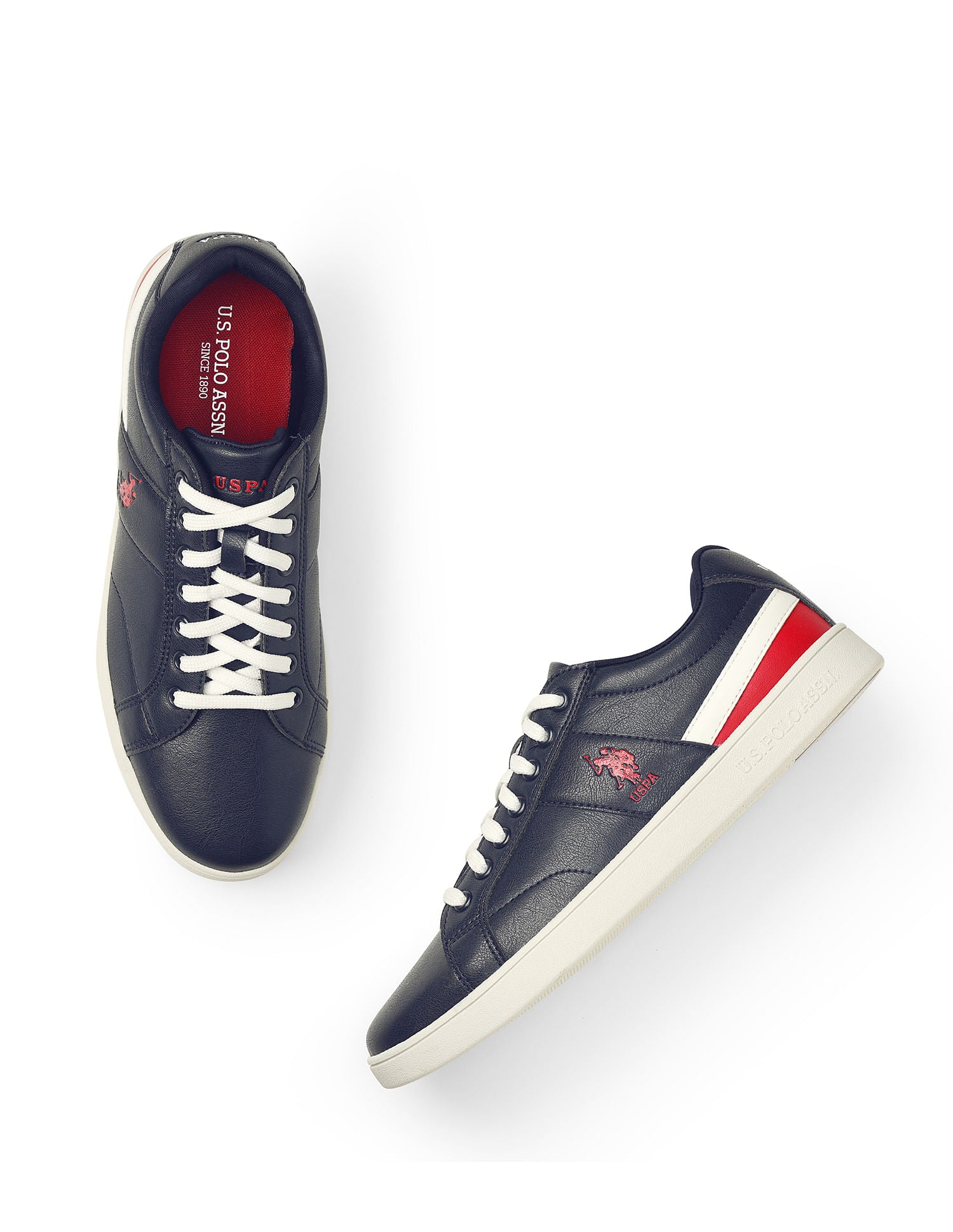 Men Colour Block Salvin 2.0 Sneakers Navy - U.S. POLO ASSN. | Large