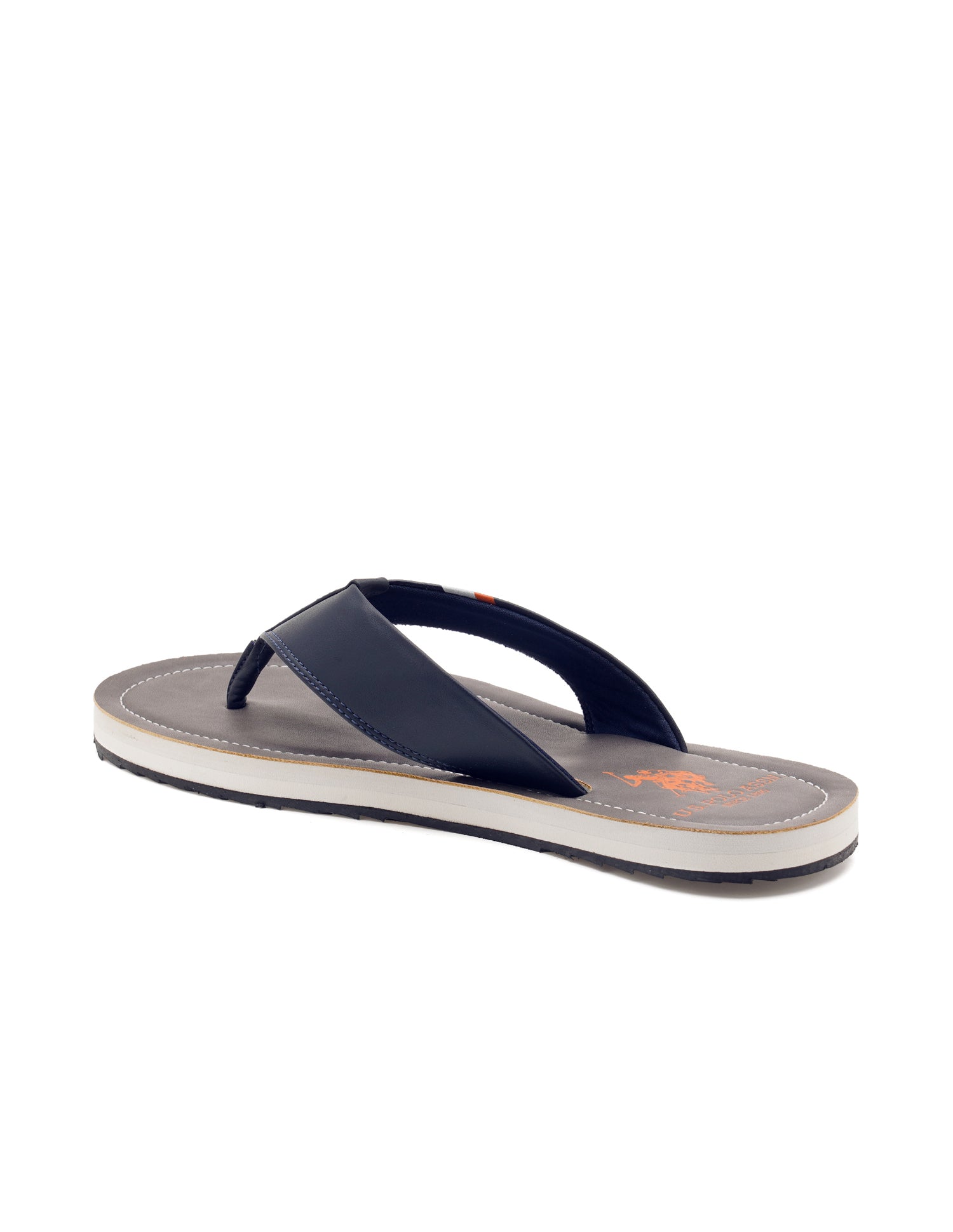 Men Patt 3 Slippers Grey - U.S. POLO ASSN. | Large