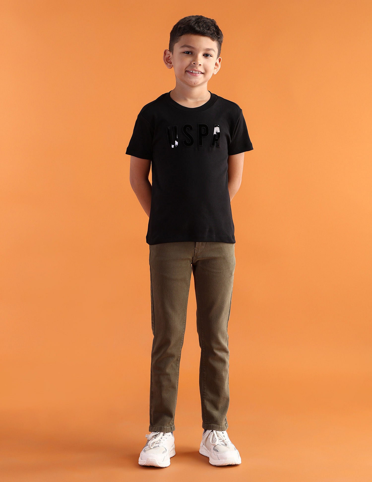 Regular fit Printed T-Shirts Black - U.S. Polo Assn. India | Large