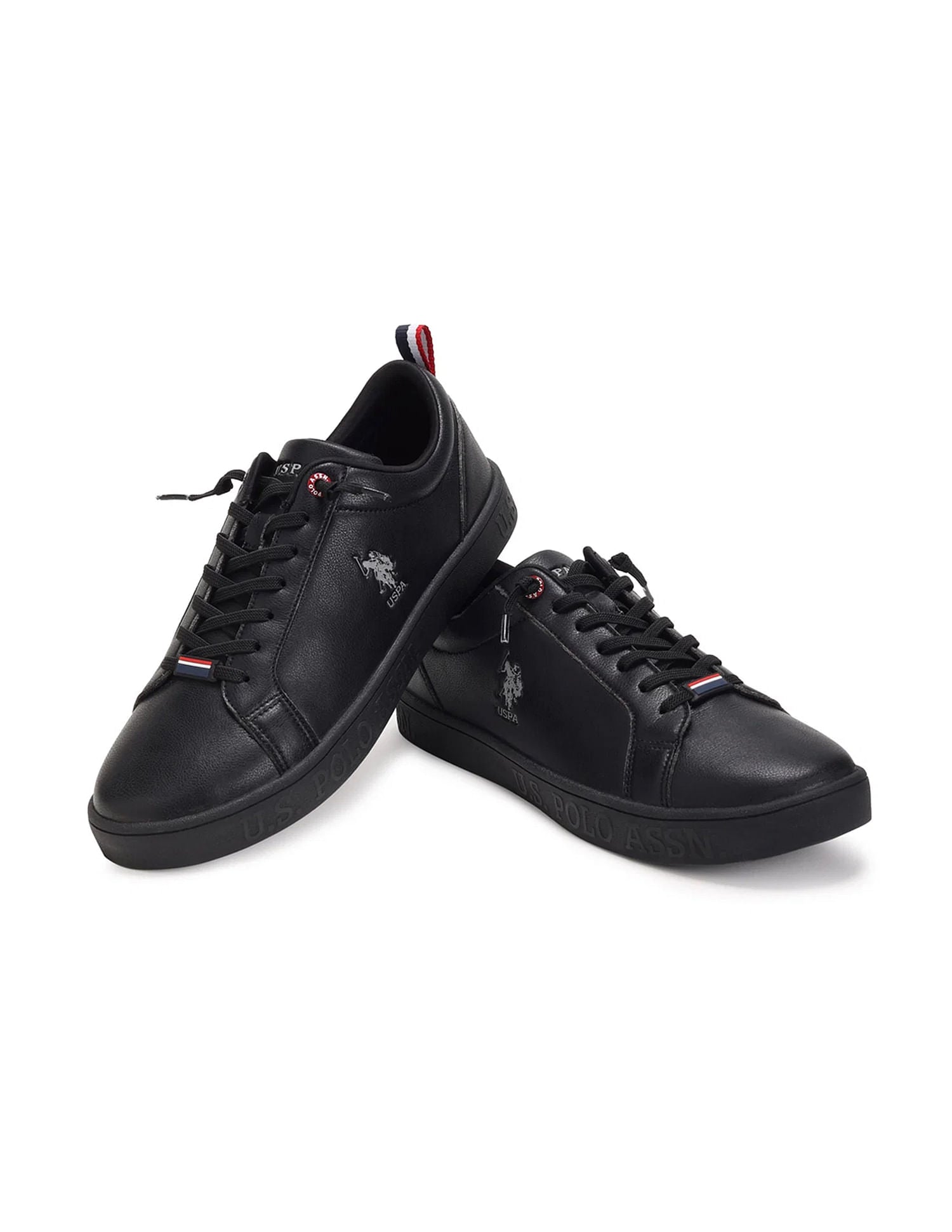 Men Dorit 2.0 Black All Day Sneakers Black - U.S. Polo Assn. India | Large