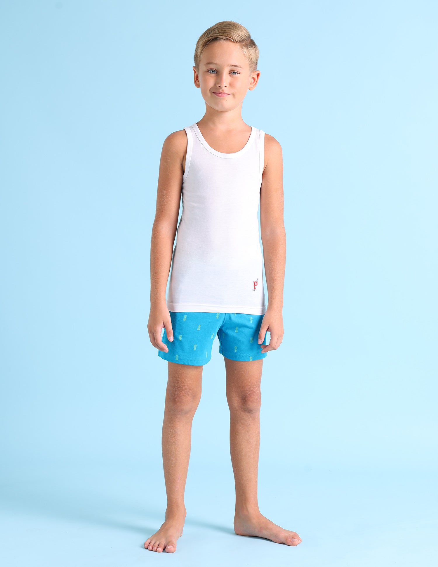 Sleeveless Solid IKVA Cotton Vest - Pack Of 2 White - U.S. POLO ASSN. | Large