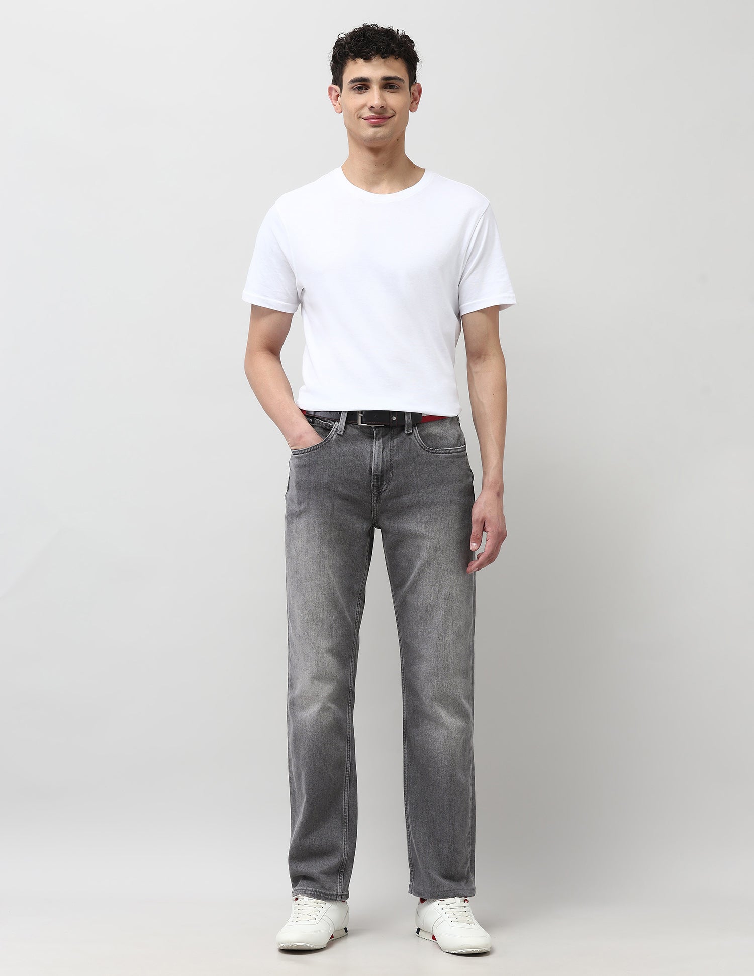 Shawn Relaxed Fit Grey Jeans Dark Grey - U.S. POLO ASSN. | Large