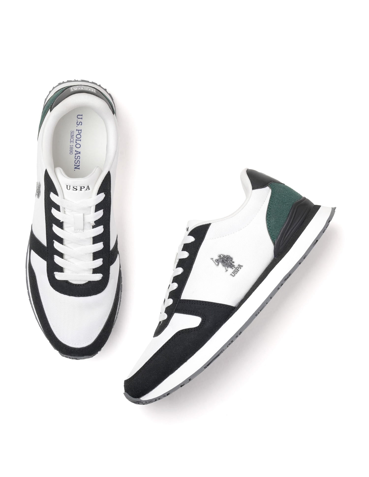 Men Tregon Colourblocked Sneakers Multi-colour - U.S. Polo Assn. India | Large