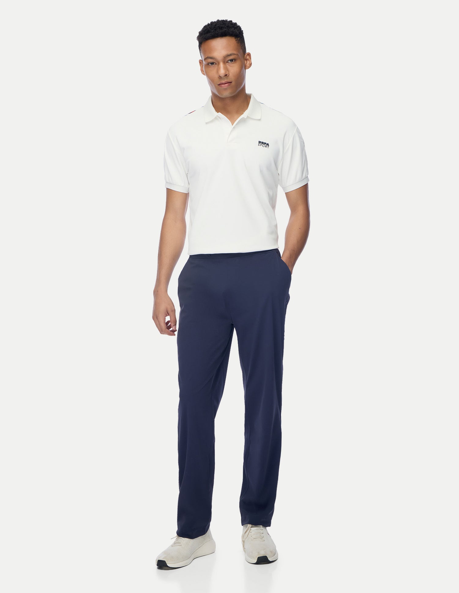 Solid Regular Fit Active Polo Shirt White - U.S. Polo Assn. India | Large