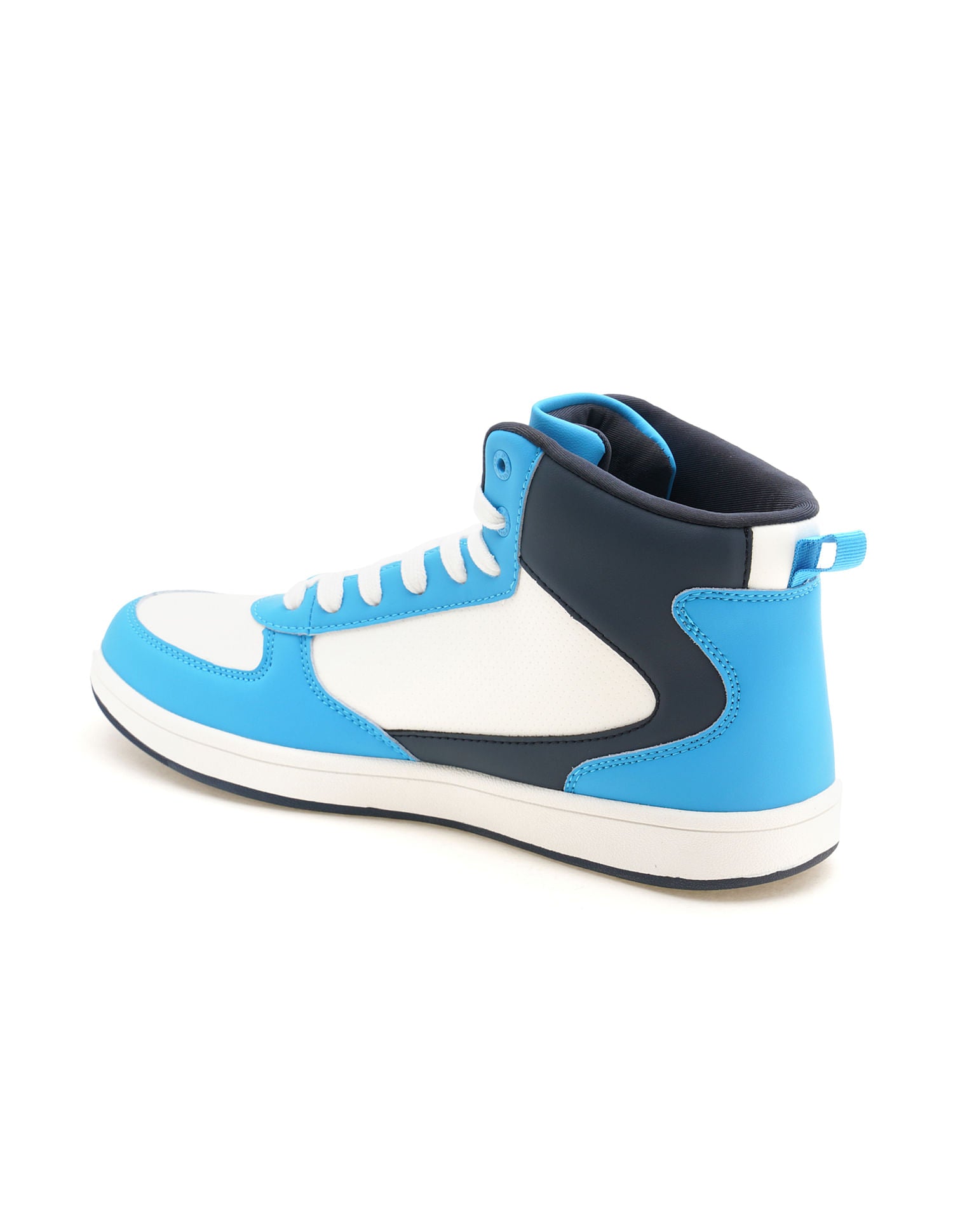 Men Myles Lt. Blue Retro Court Mid Top  Sneakers Light Blue - U.S. POLO ASSN. | Large