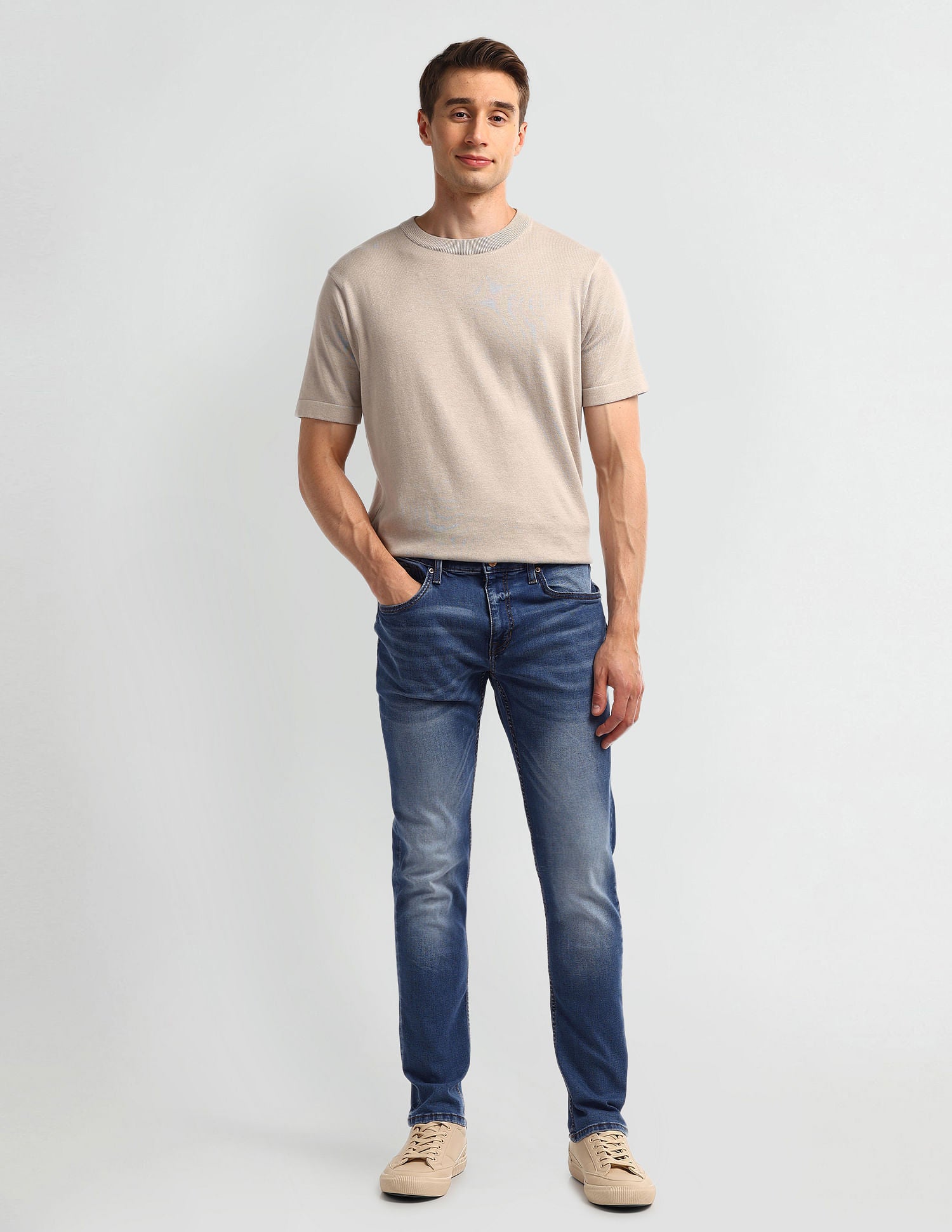 Brandon Slim Fit Jeans Blue - U.S. Polo Assn. India | Large