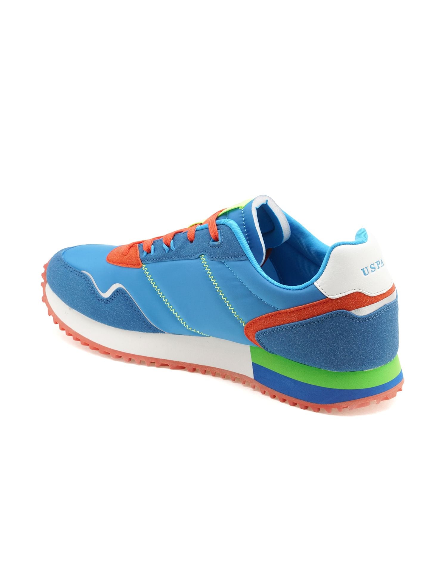 Men Kenzee Blue Retro Joggers Sneakers Blue - U.S. Polo Assn. India | Large