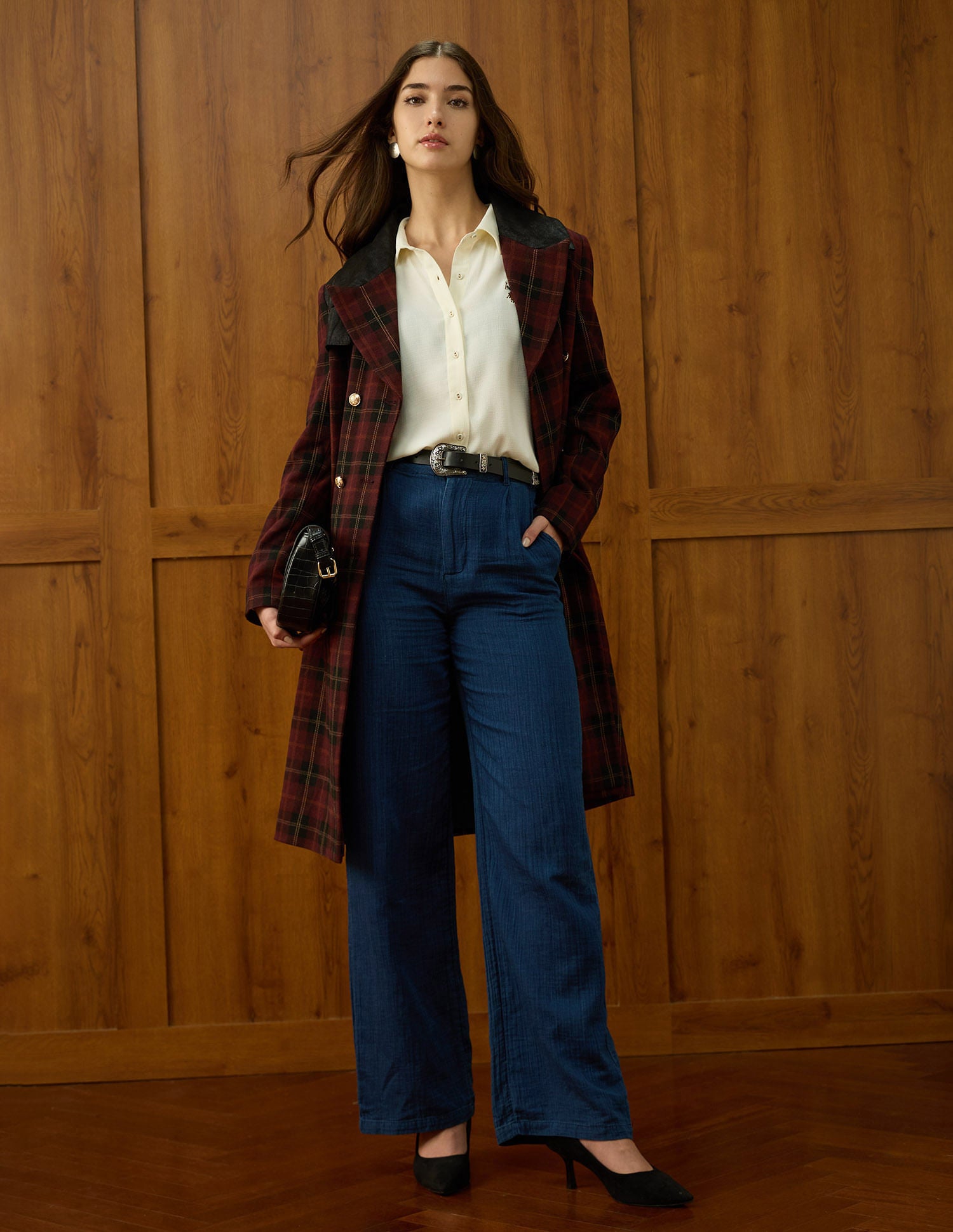 Textured Regular Fit Shirt White - U.S. POLO ASSN. | Large