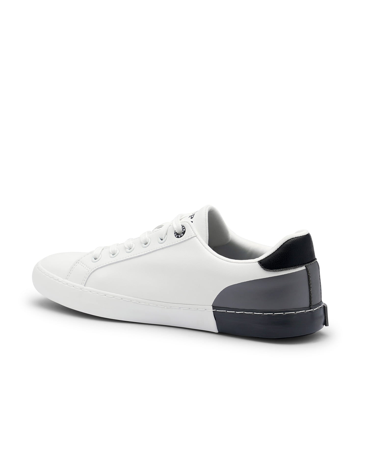 Men Central Lacing Solid Planal Sneakers Grey - U.S. Polo Assn. India | Large