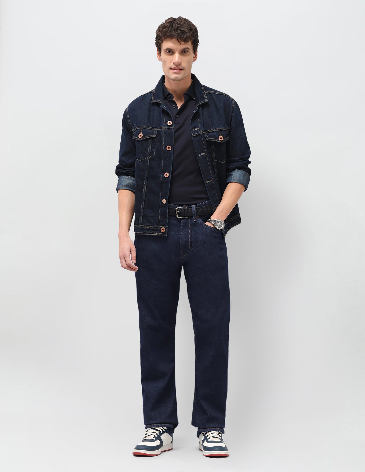 Solid Bootcut Jeans Blue - U.S. Polo Assn. India | Large