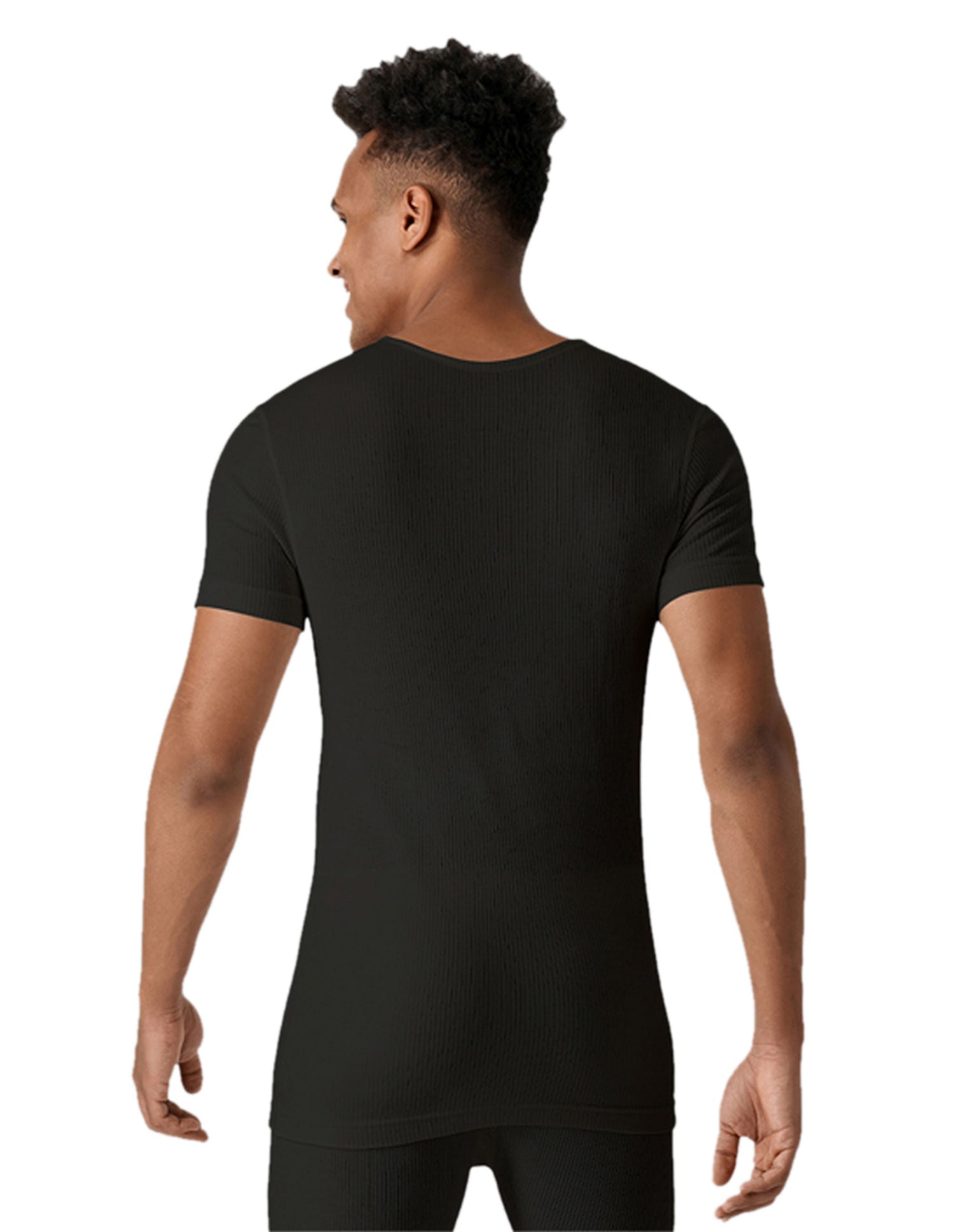 Slim Fit Tri Blend I751 Thermal T-Shirt - Pack Of 1 Black - U.S. POLO ASSN. | Large