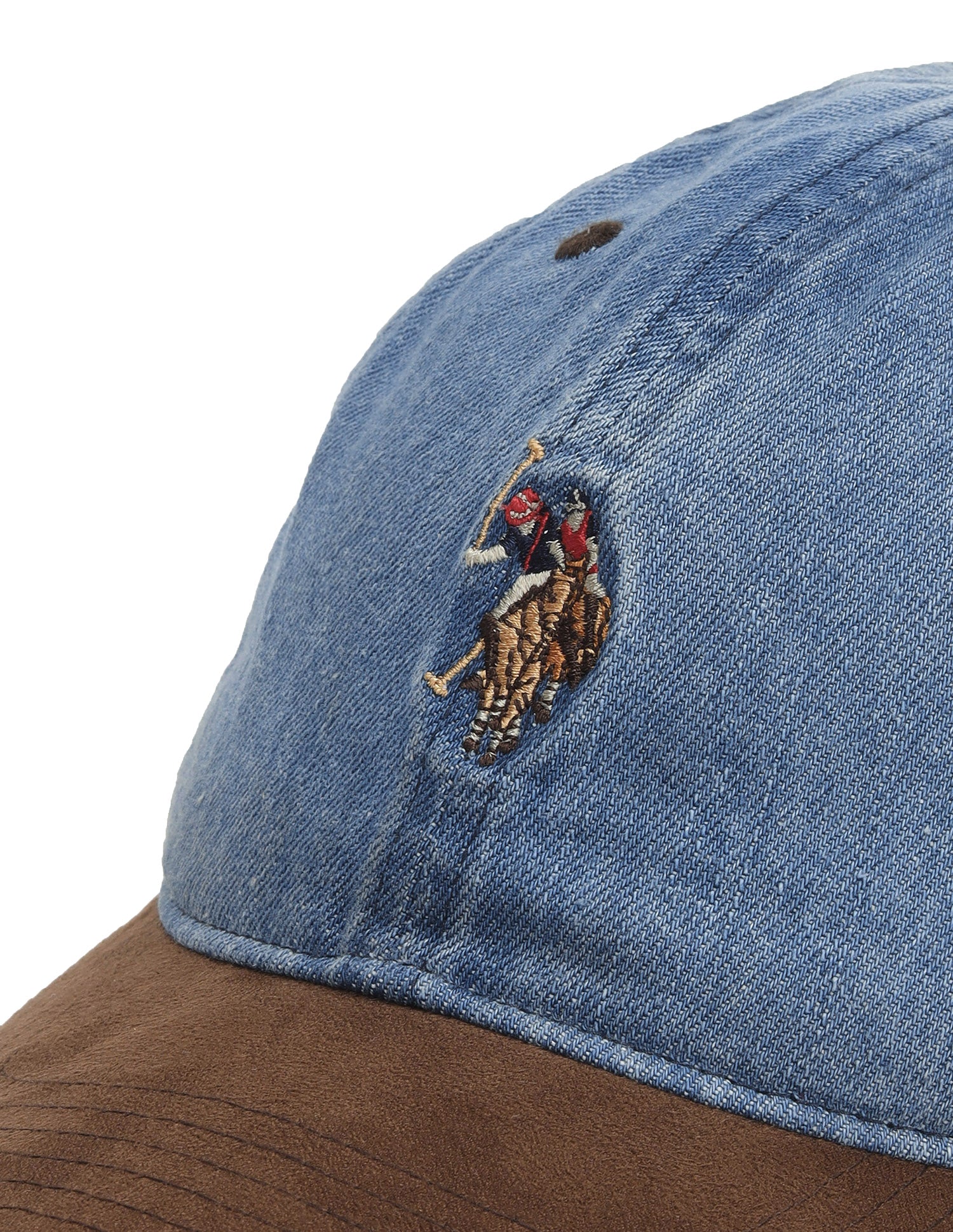 Brand Embroidered Twill Cap Blue - U.S. Polo Assn. India | Large