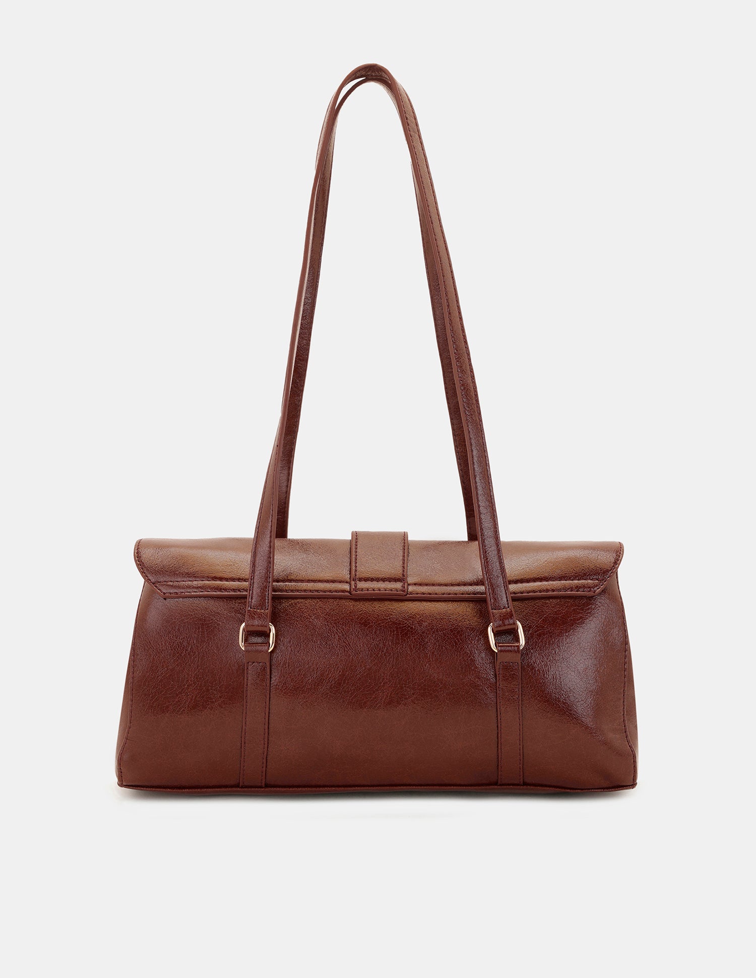 Women Ash Textured Shoulder Bag Burgundy - U.S. POLO ASSN. | Large