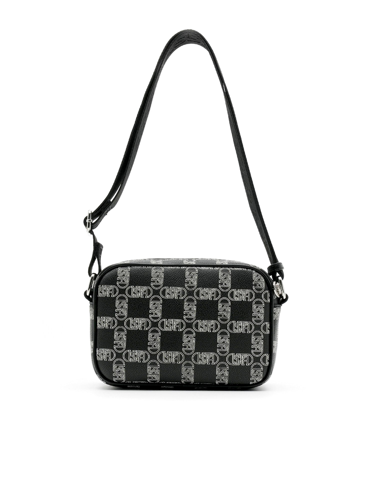 Garet Brand Cross Body Bag Black - U.S. Polo Assn. India | Large