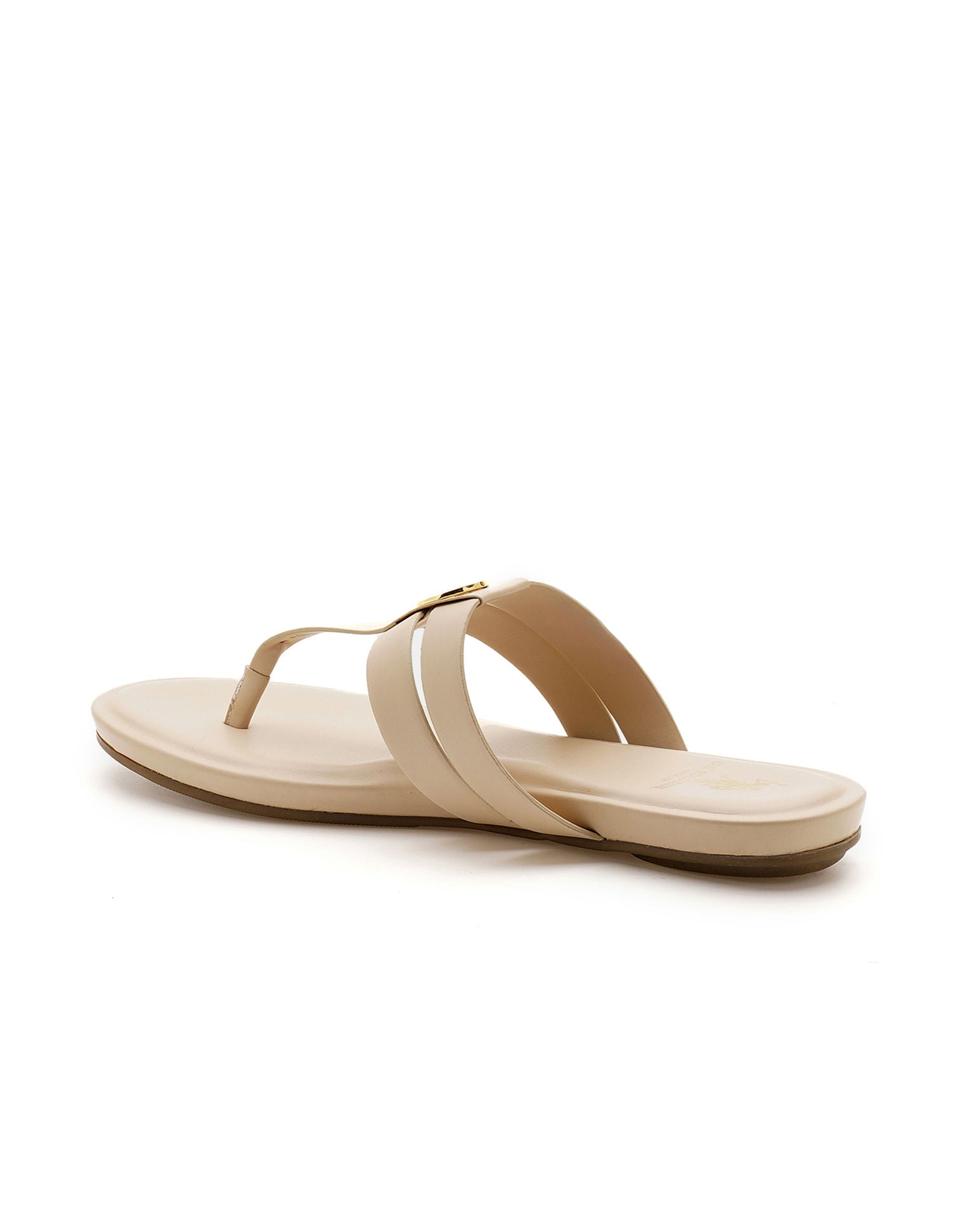 Women Micky Solid Flats Nude - U.S. POLO ASSN. | Large