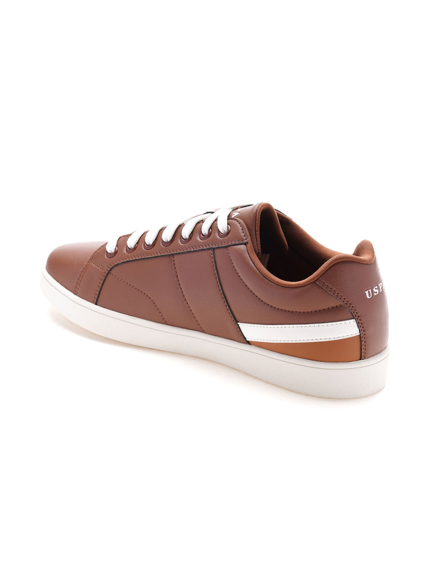 Men Solid Salvin 2.0 Sneakers Brown - U.S. POLO ASSN. | Large