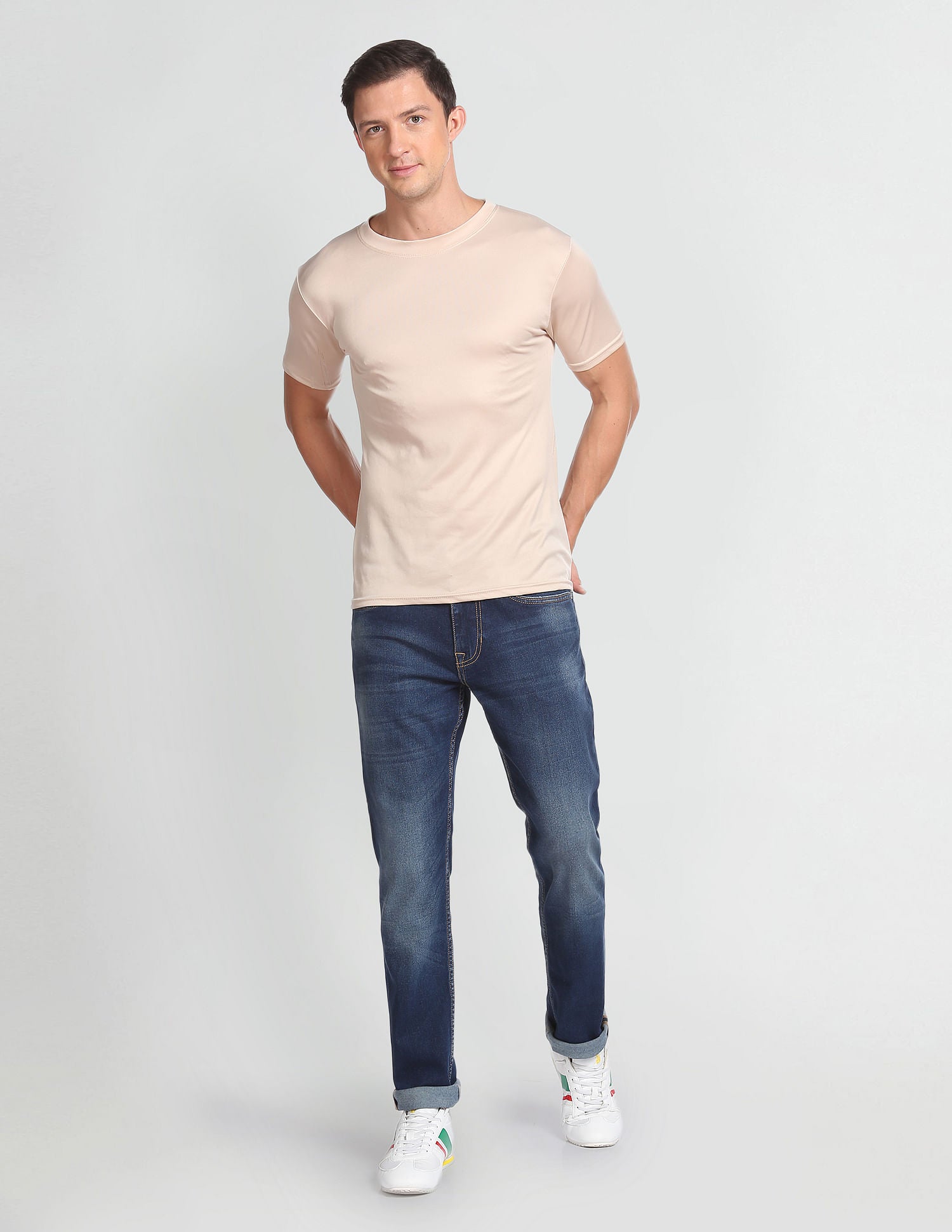 Stone Wash Slim Tapered Fit Jeans – U.S. Polo Assn. India