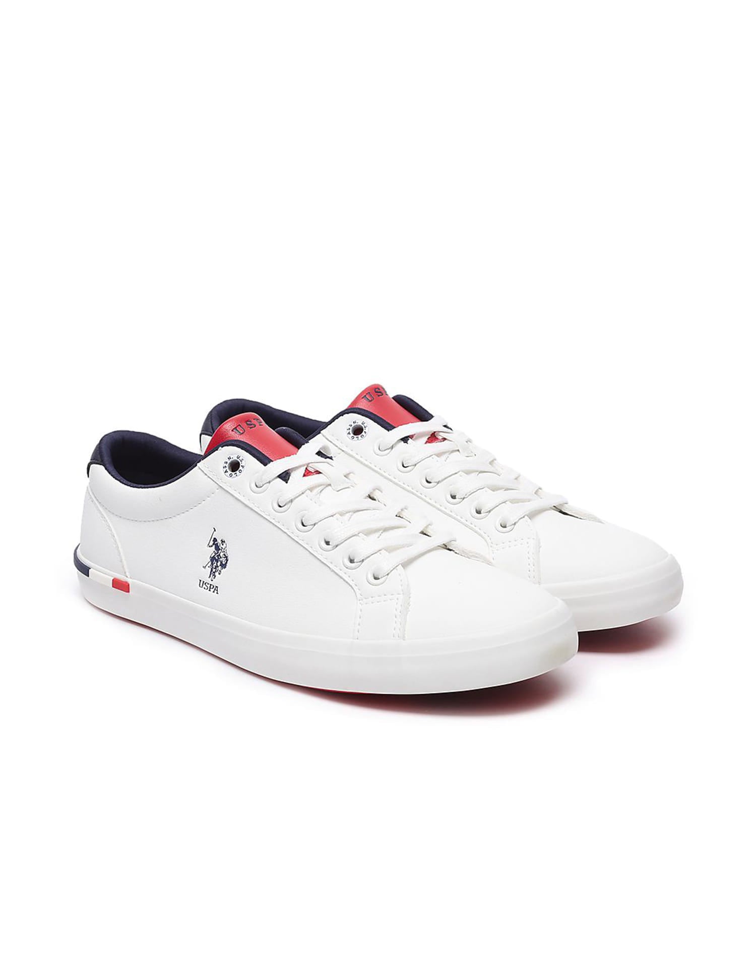 Men Round Toe Anton 5.0 Sneakers Off White - U.S. Polo Assn. India | Large