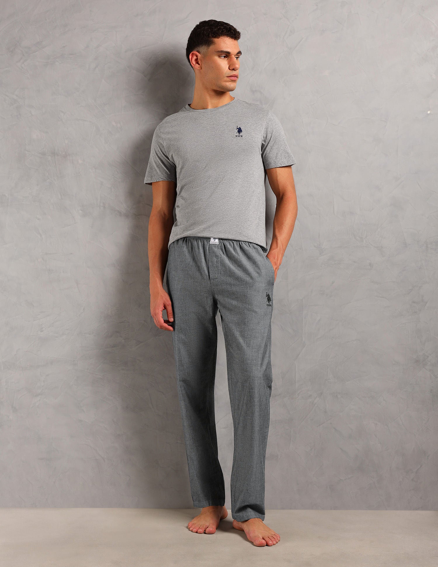 Solid Cotton Sleep Sets Assorted - U.S. POLO ASSN. | Large