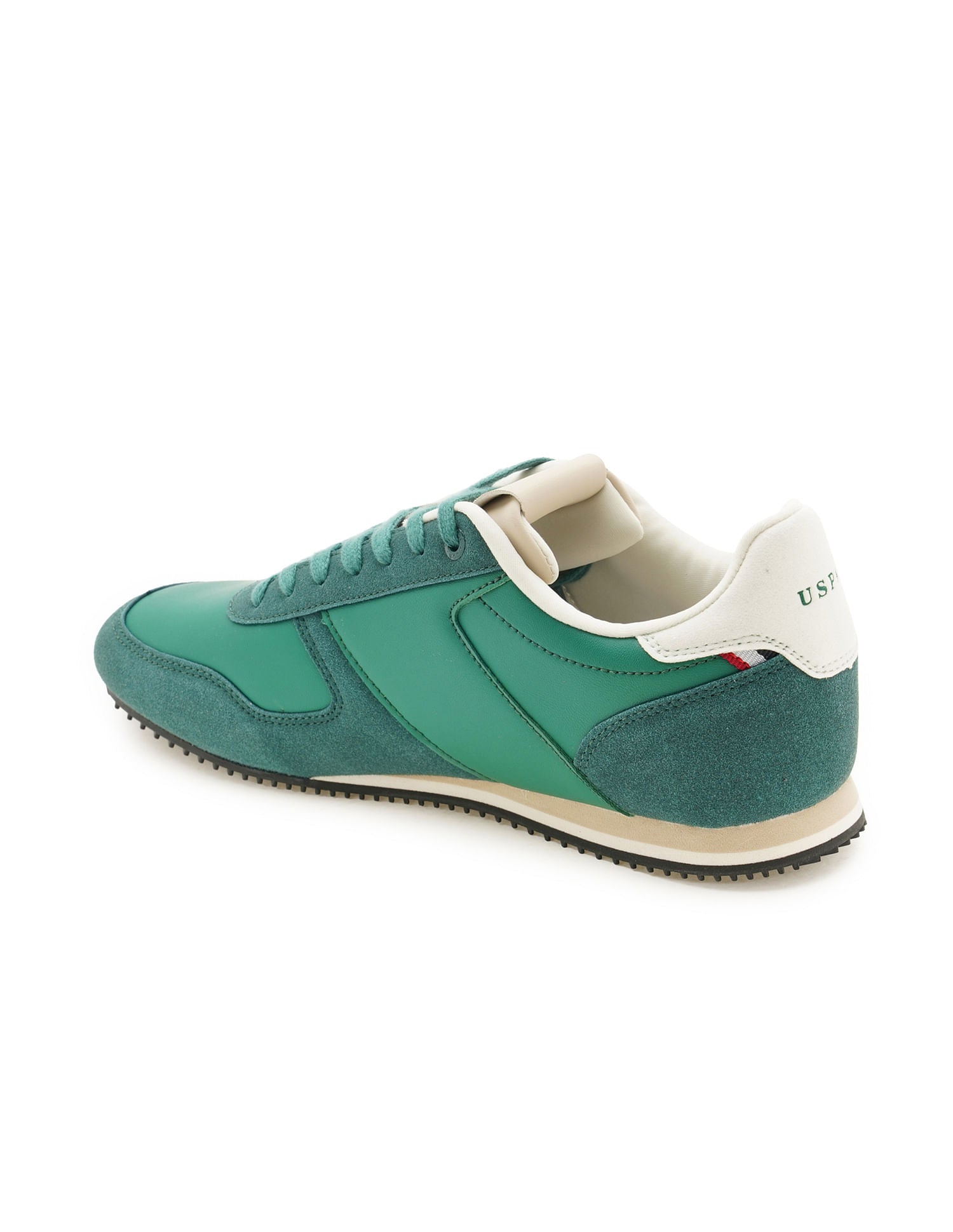 Men Sorrento Dk. Green Retro Sneakers Green - U.S. Polo Assn. India | Large