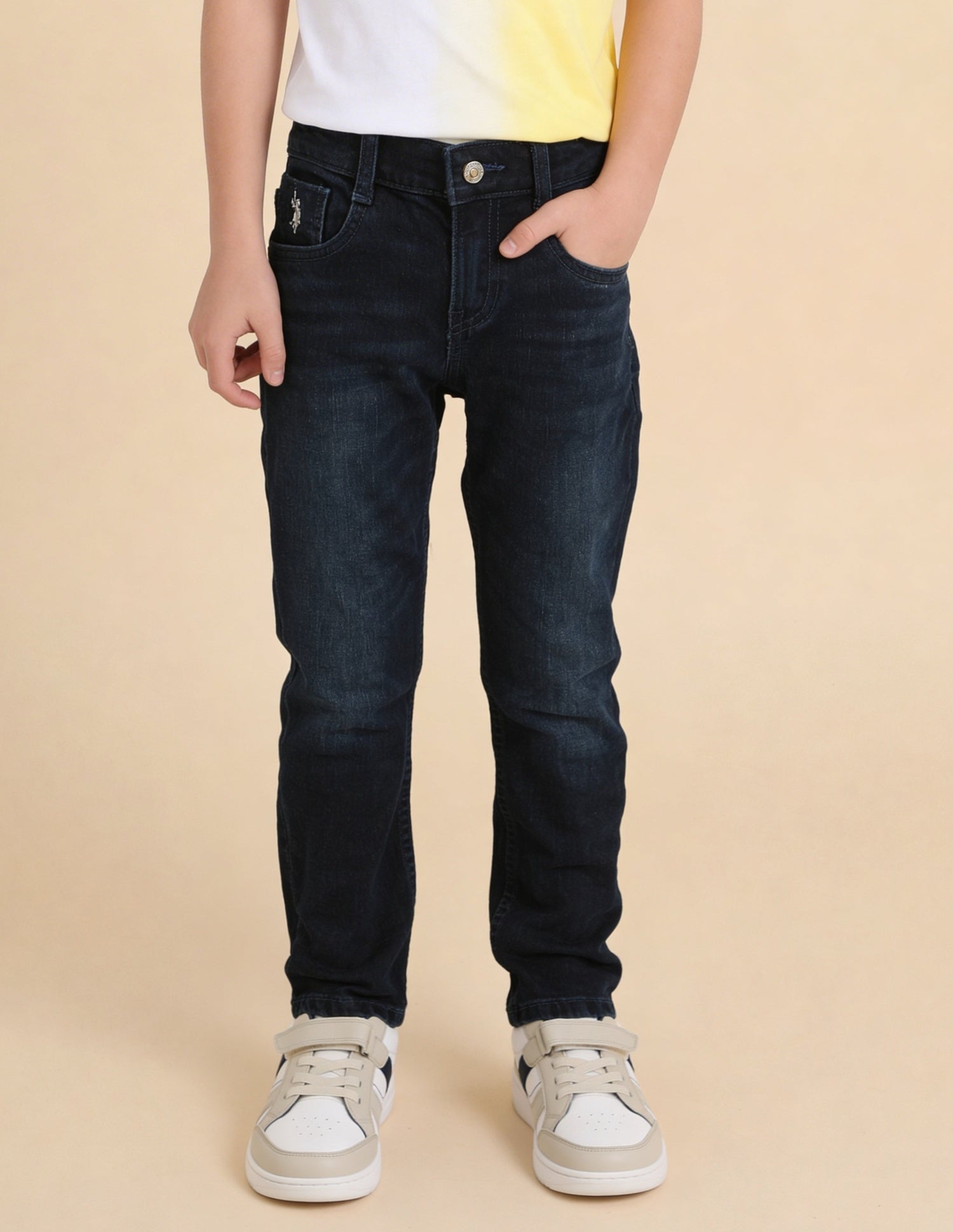 Slim Fit Blue Jeans Dark Blue - U.S. Polo Assn. India | Large