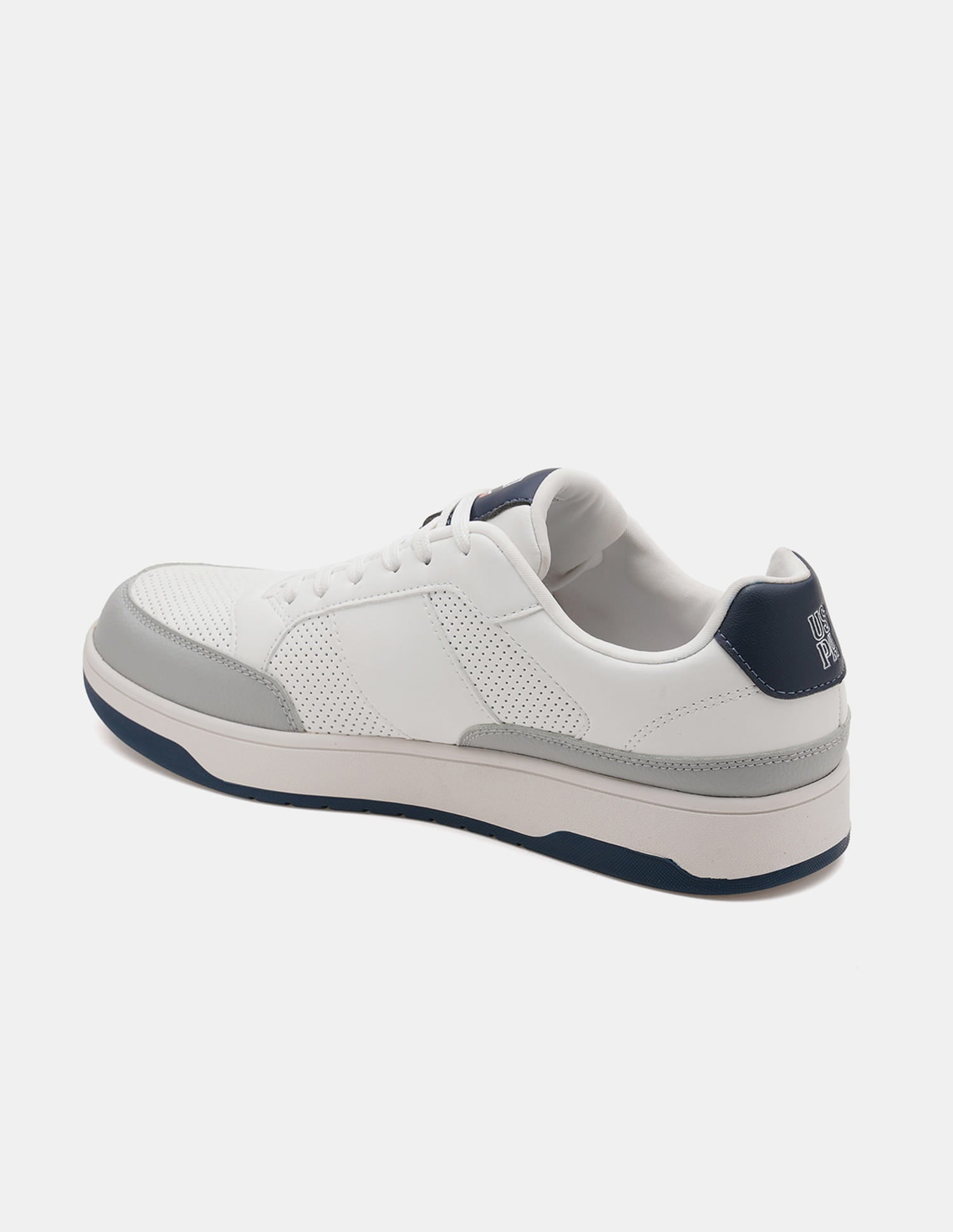 Men Simon Colour Blocked Sneakers Lt. Grey - U.S. Polo Assn. India | Large