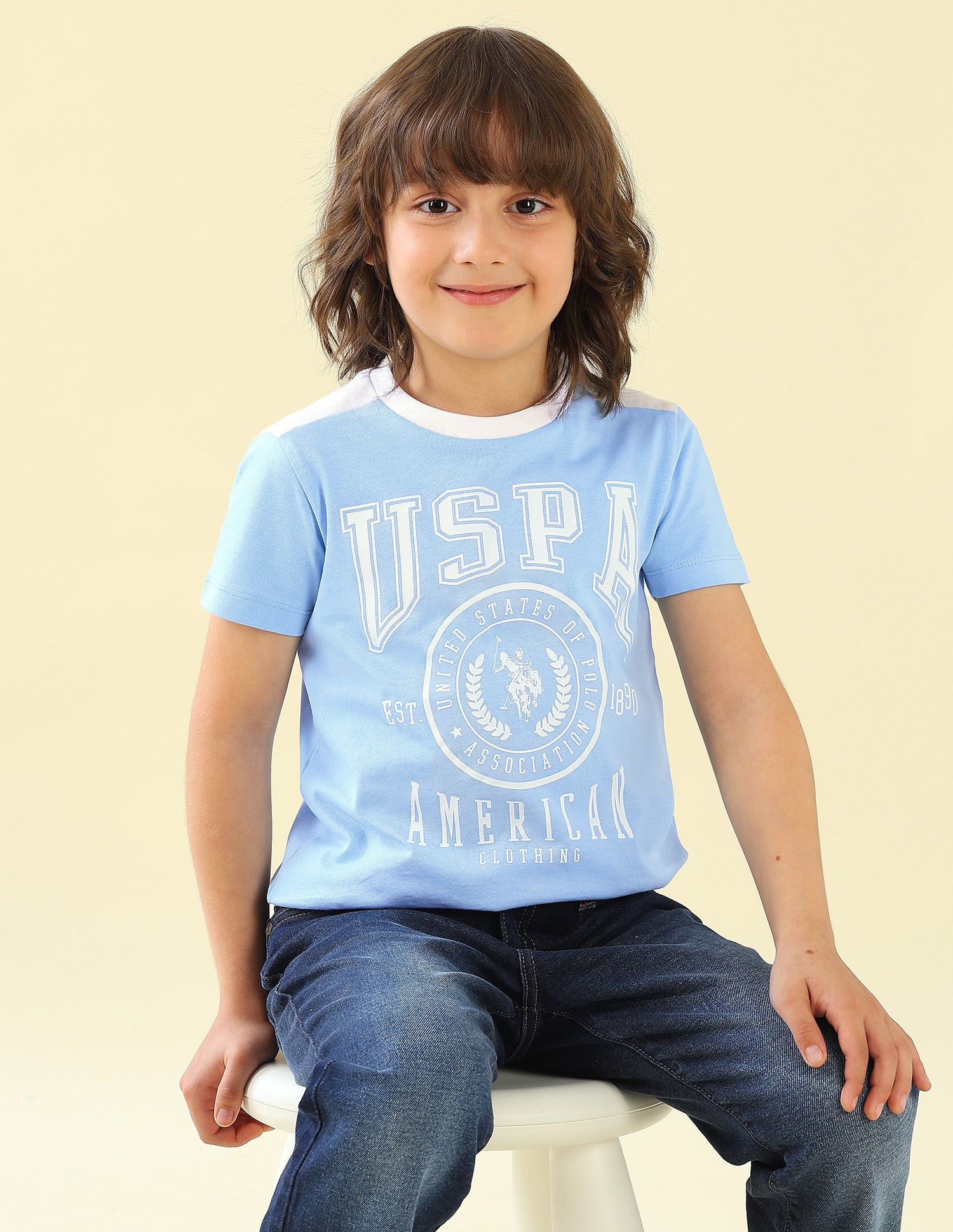 Graphic Brand Printed Regular Fit T-Shirt - Pack Of 2 Multi2 - U.S. Polo Assn. India | Large