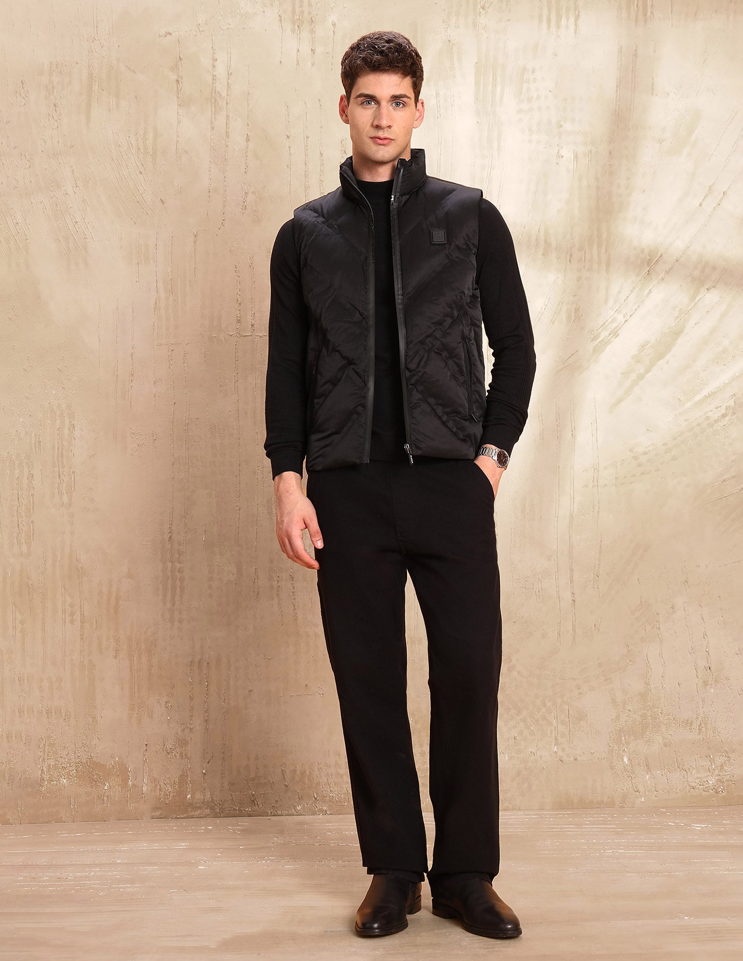 Legend Of Horseshoe Puffer Jacket Black - U.S. POLO ASSN. | Large