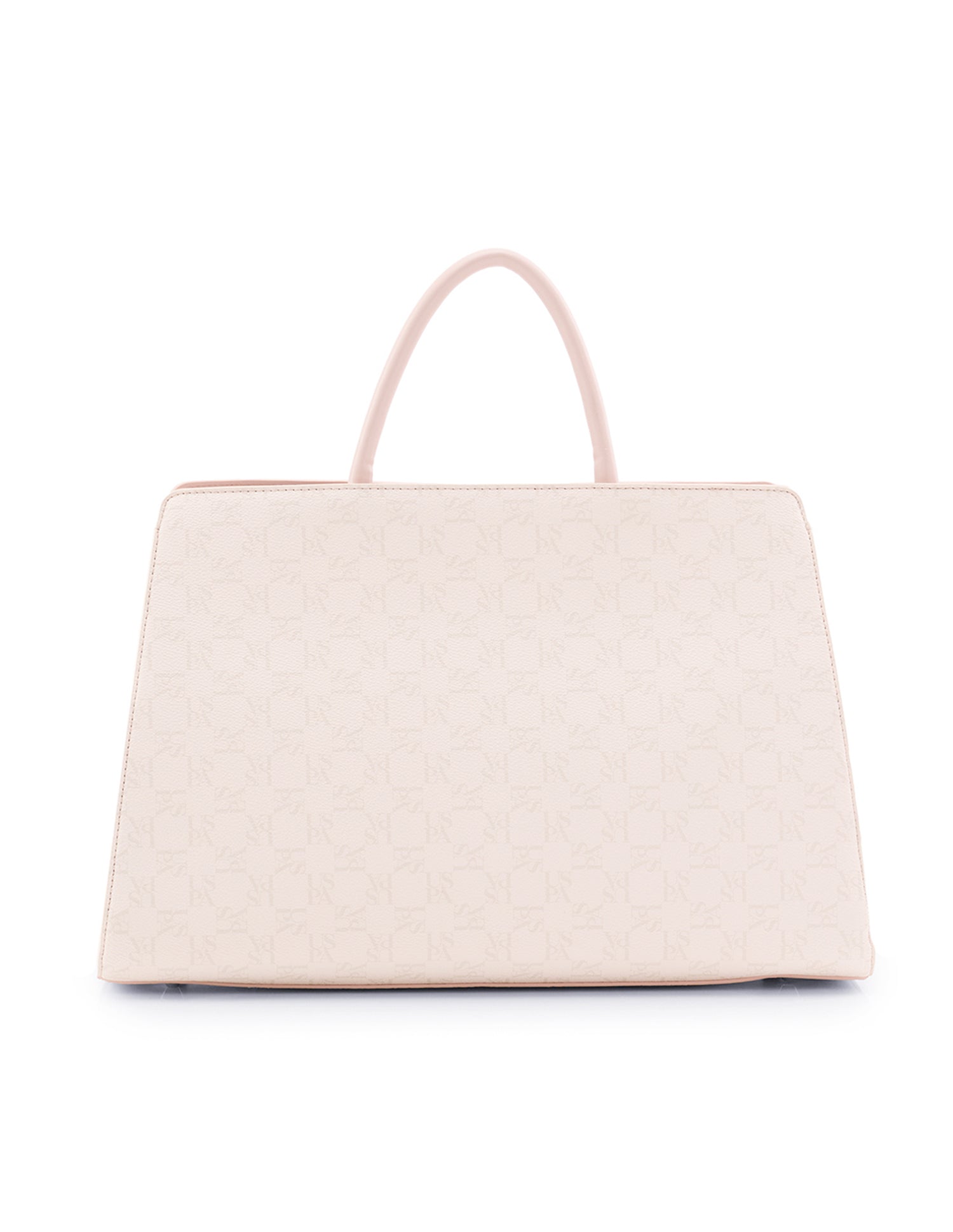 Carla Monogram Satchel Bag White - U.S. Polo Assn. India | Large